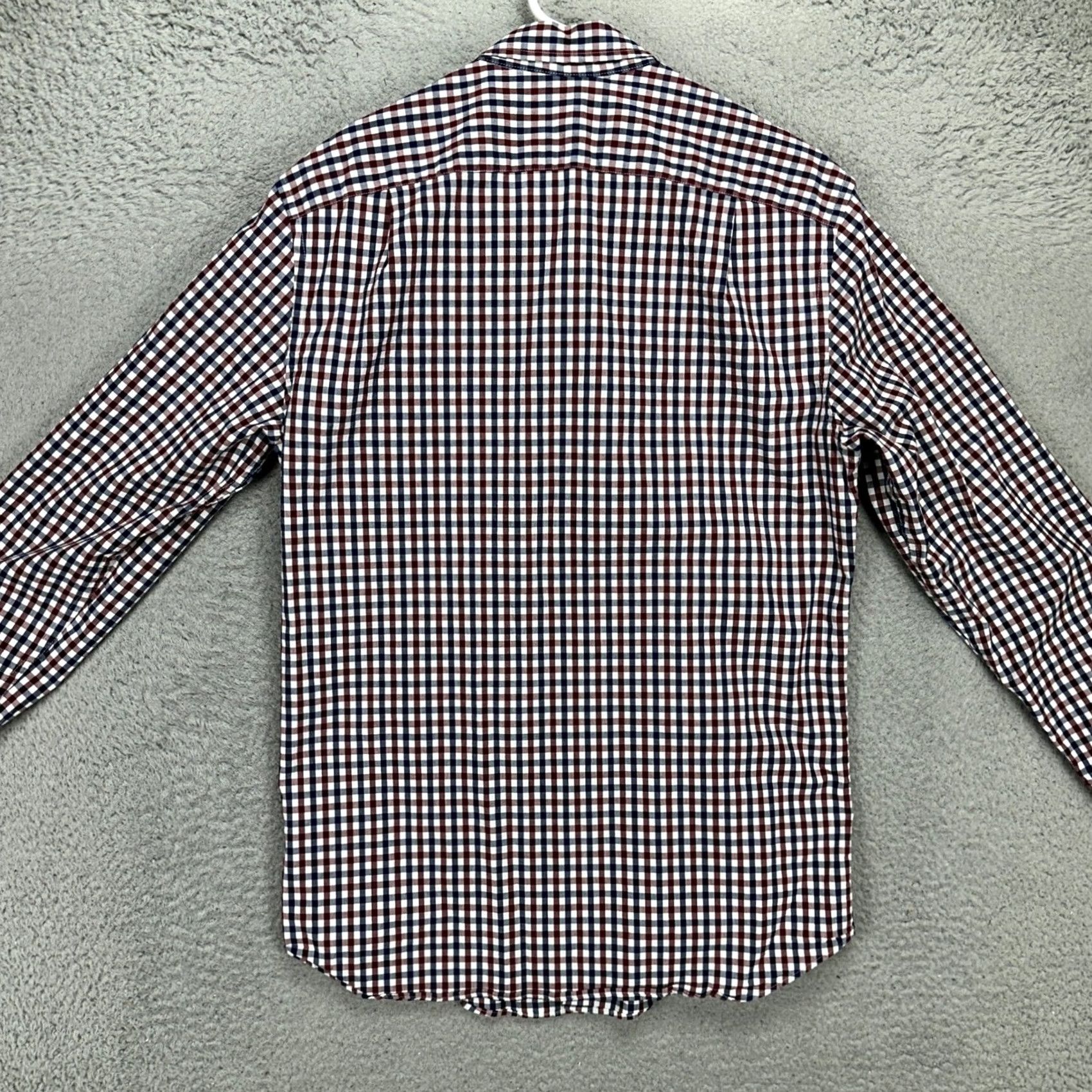 J.Crew J.CREW MERCANTILE Flex Mens Button Down Shirt Medium Blue Red Plaid Slim Fit Size US M / EU 48-50 / 2 - 3 Thumbnail