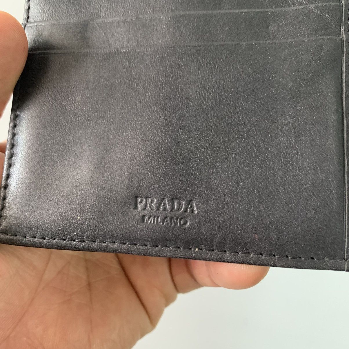 Prada Prada Black Nylon Wallet Size ONE SIZE - 11 Thumbnail