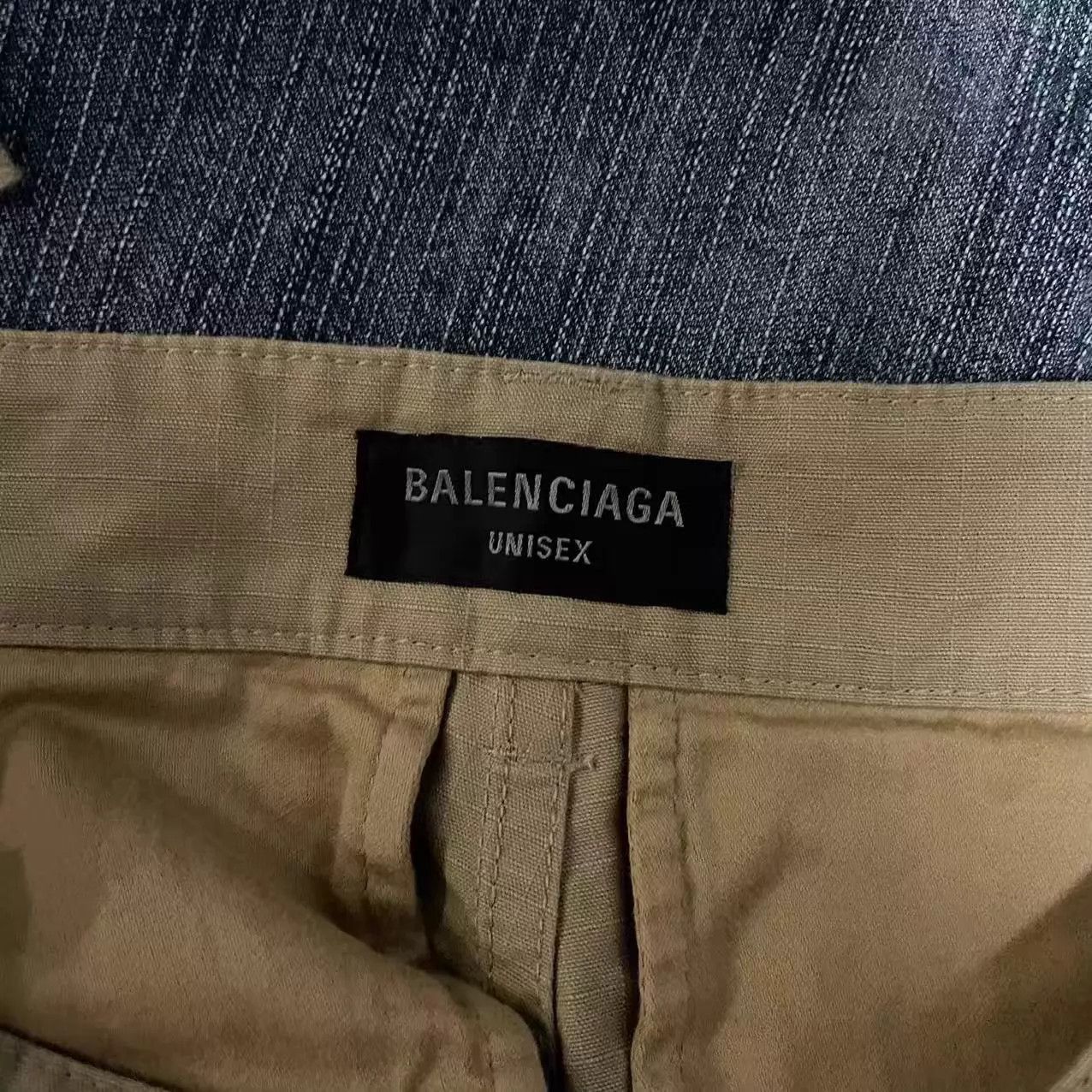 Balenciaga Balenciaga 24SS Color Blocked Work Jeans 91yxng XS Size US 27 - 4 Thumbnail