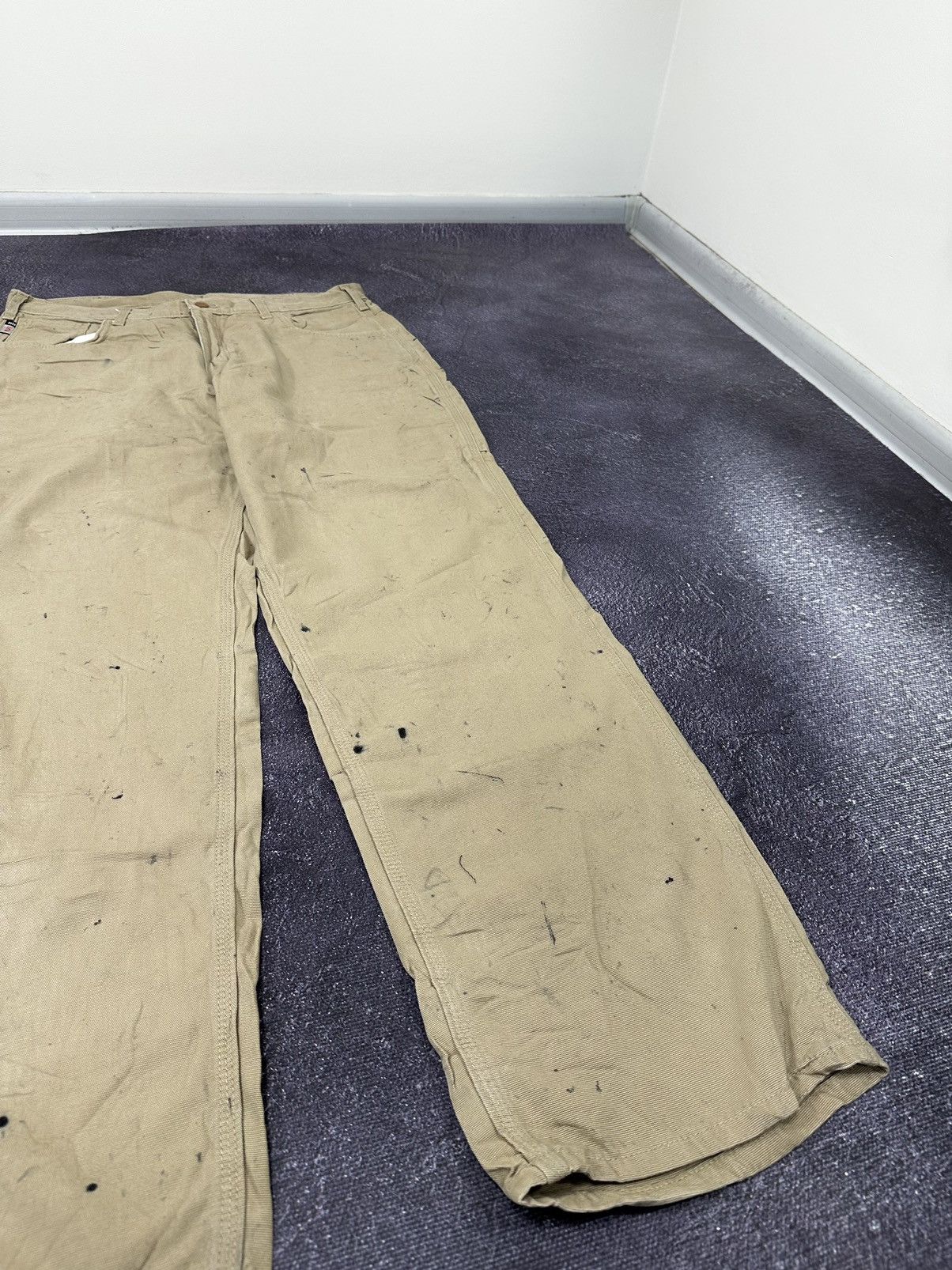 Carhartt Vintage Carhartt Flame Resistant Distressed USA Work Pants Size US 36 / EU 52 - 13 Thumbnail