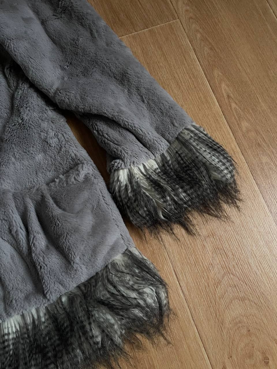 Vintage Faux Fur Jacket Coat Size M / US 6-8 / IT 42-44 - 6 Thumbnail