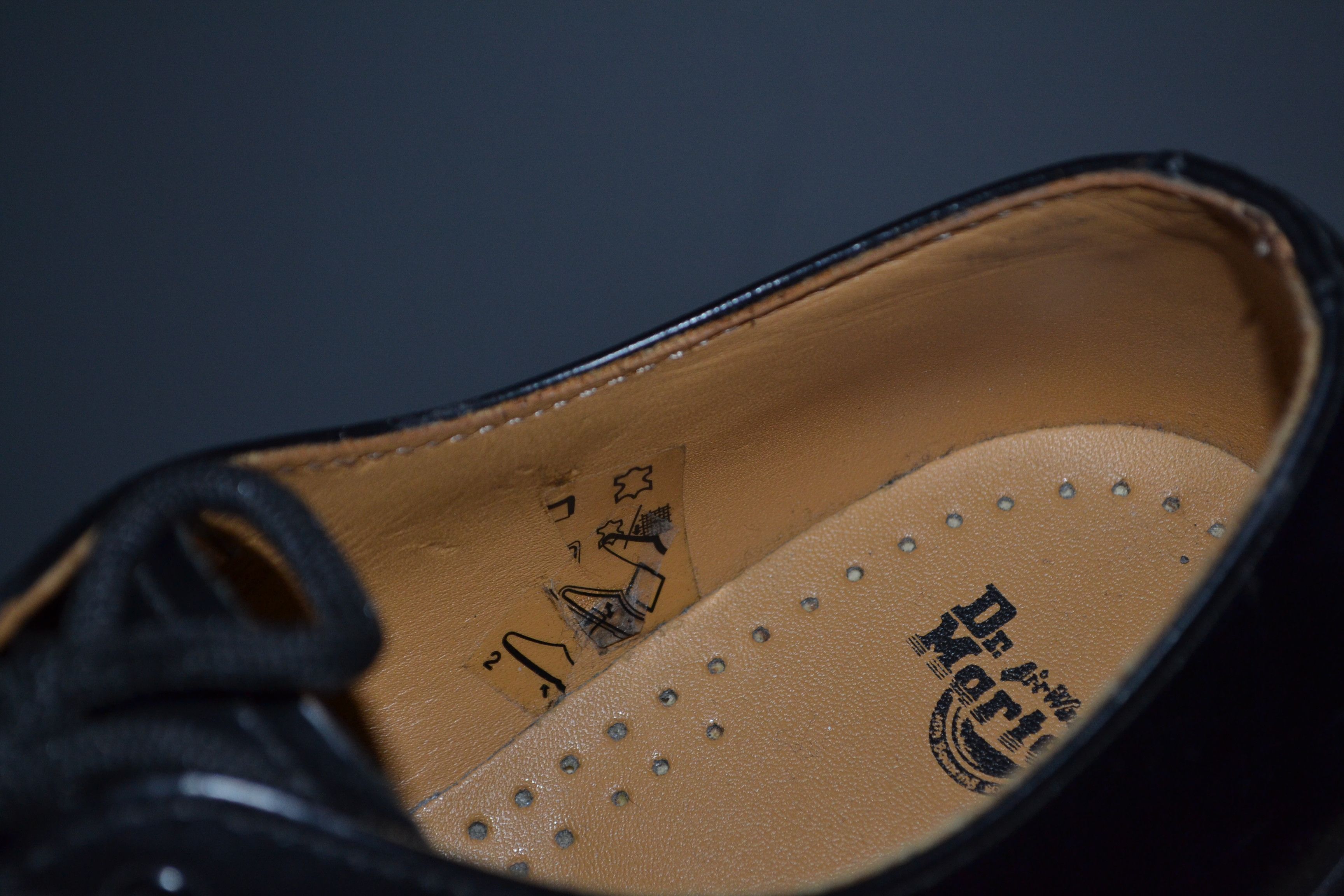Dr. Martens Dr. Martens 1461 PW Mens Shoes Black 7 US Size US 7 / EU 40 - 13 Thumbnail