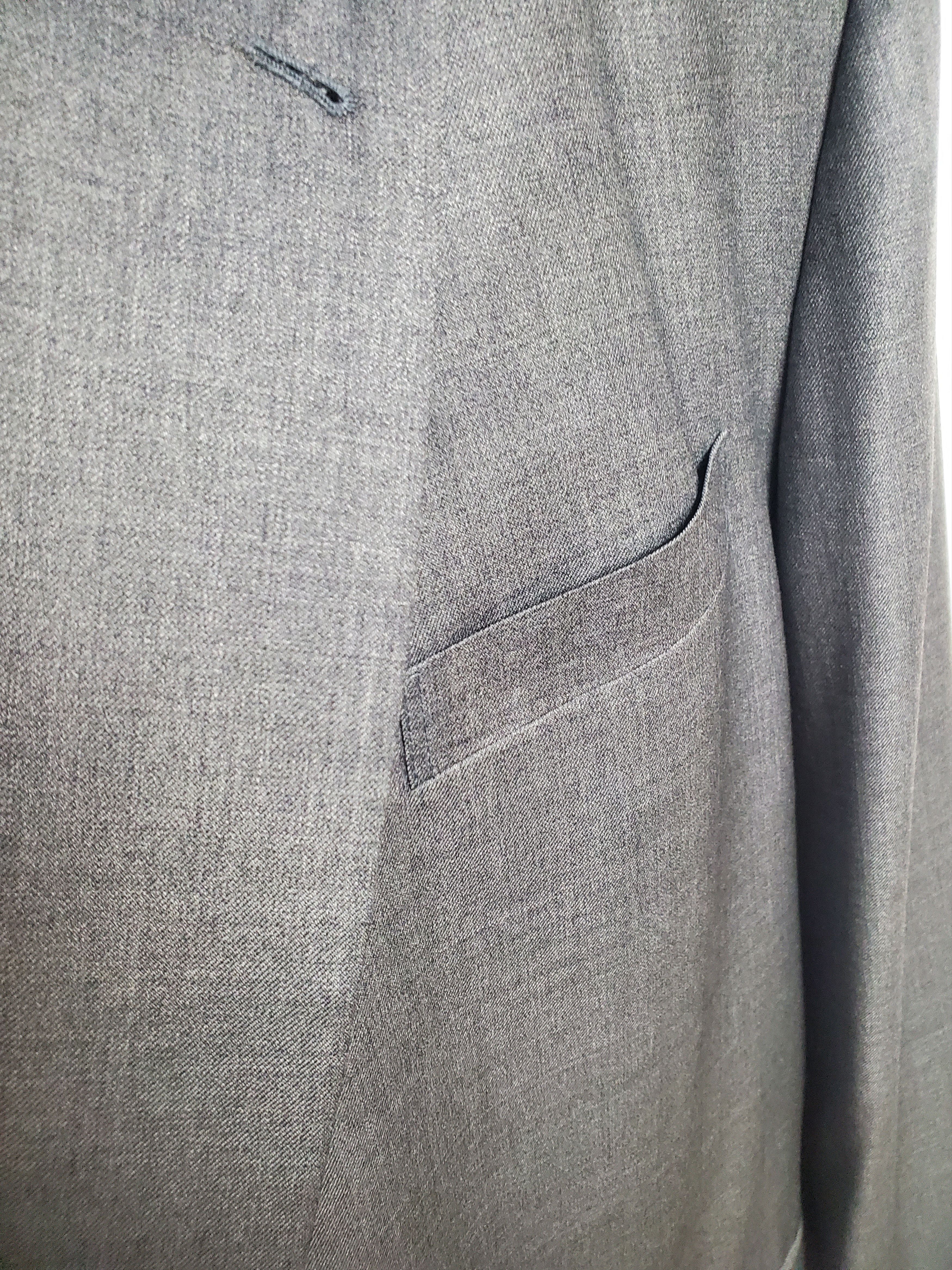 Other Dormeuil Amadeus 50R - 52R Grey Super 100s Wool Mens Suit Size 50R - 5 Thumbnail
