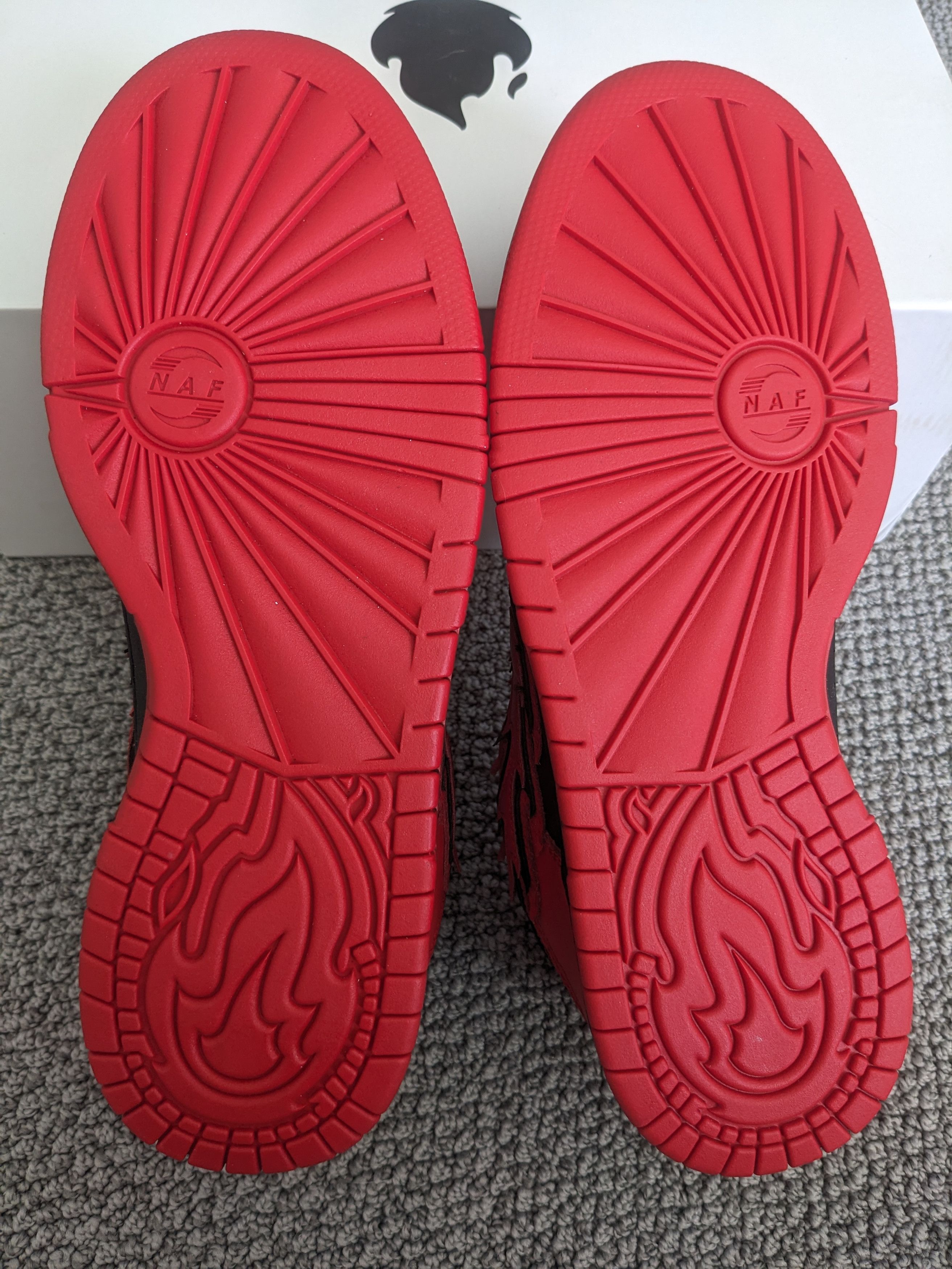 Other NAF Global Shoes In Red/Black Color Size US 8 / EU 41 - 12 Thumbnail