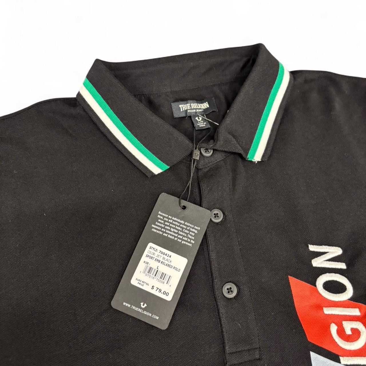 Other True Religion Spell out embroidery polo shirt Size US L / EU 52-54 / 3 - 3 Thumbnail