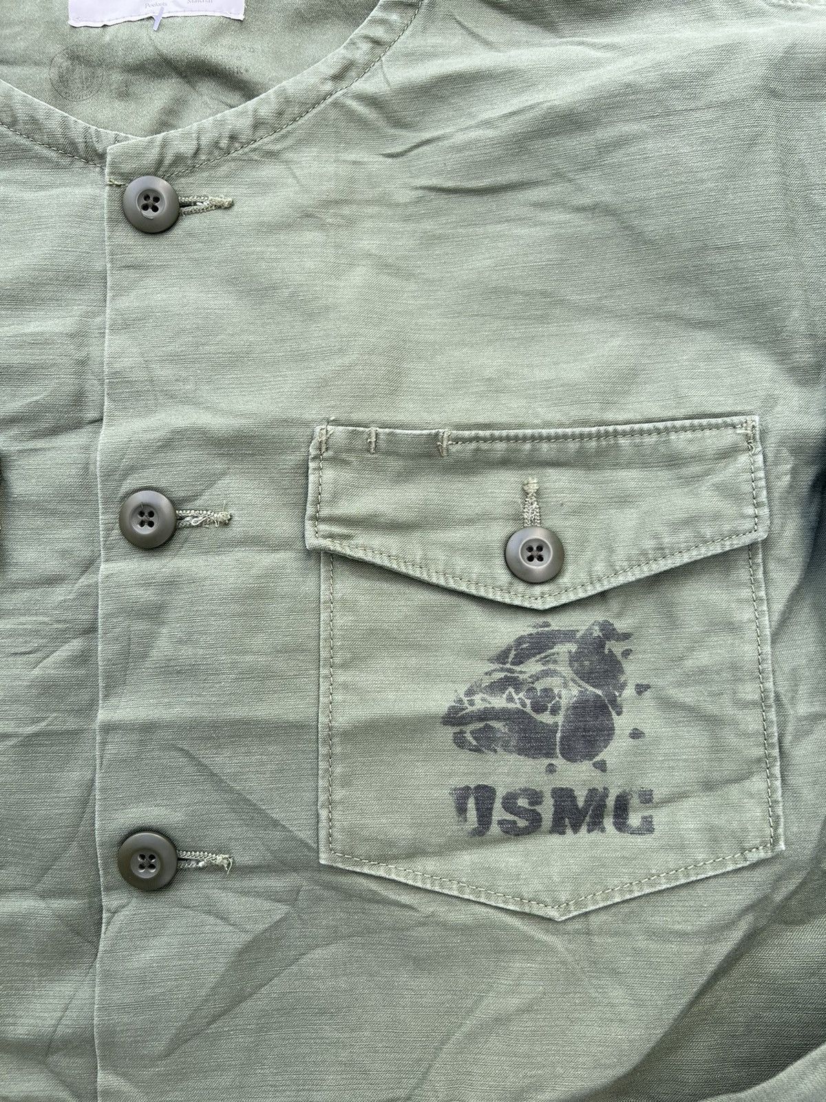 Journal Standard OG 50s Vtg USMC Fatique Shirt by Journal Standard Japan Size US L / EU 52-54 / 3 - 5 Thumbnail