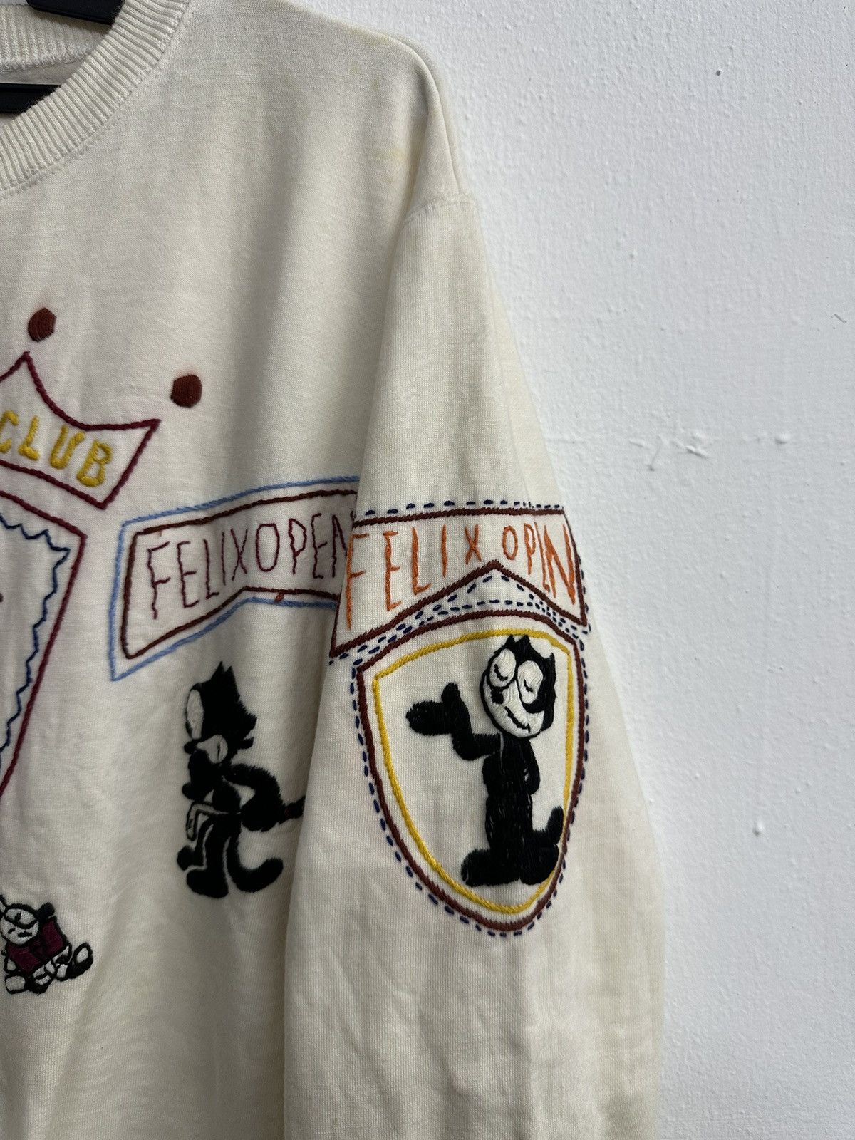 Cartoon Network 1991 Felix The Cat Rare Sweatshirt Size US S / EU 44-46 / 1 - 5 Thumbnail