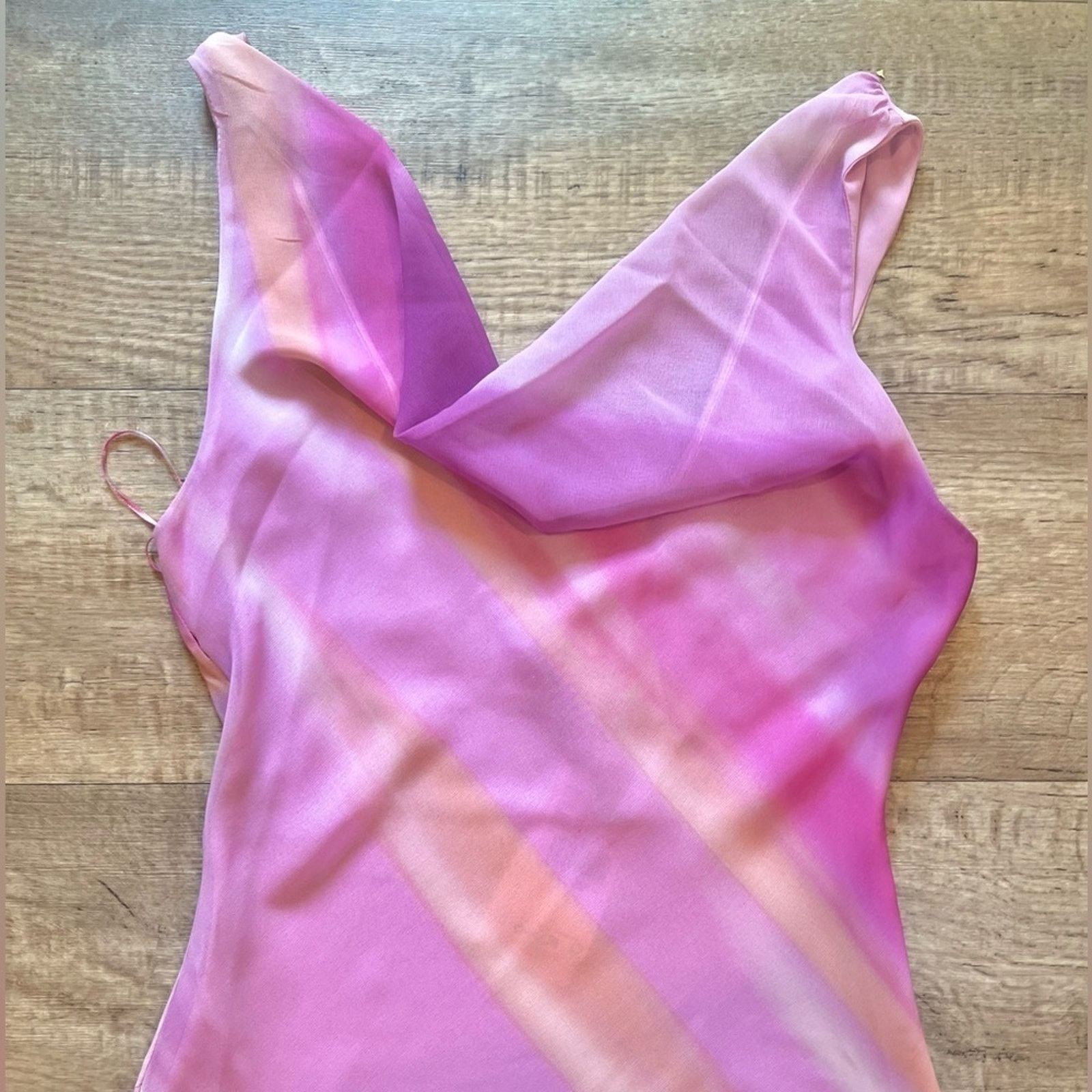 Mango MANGO Multicolor Flowy Draped Maxi Dress NWT (8) Size M / US 6-8 / IT 42-44 - 19 Thumbnail