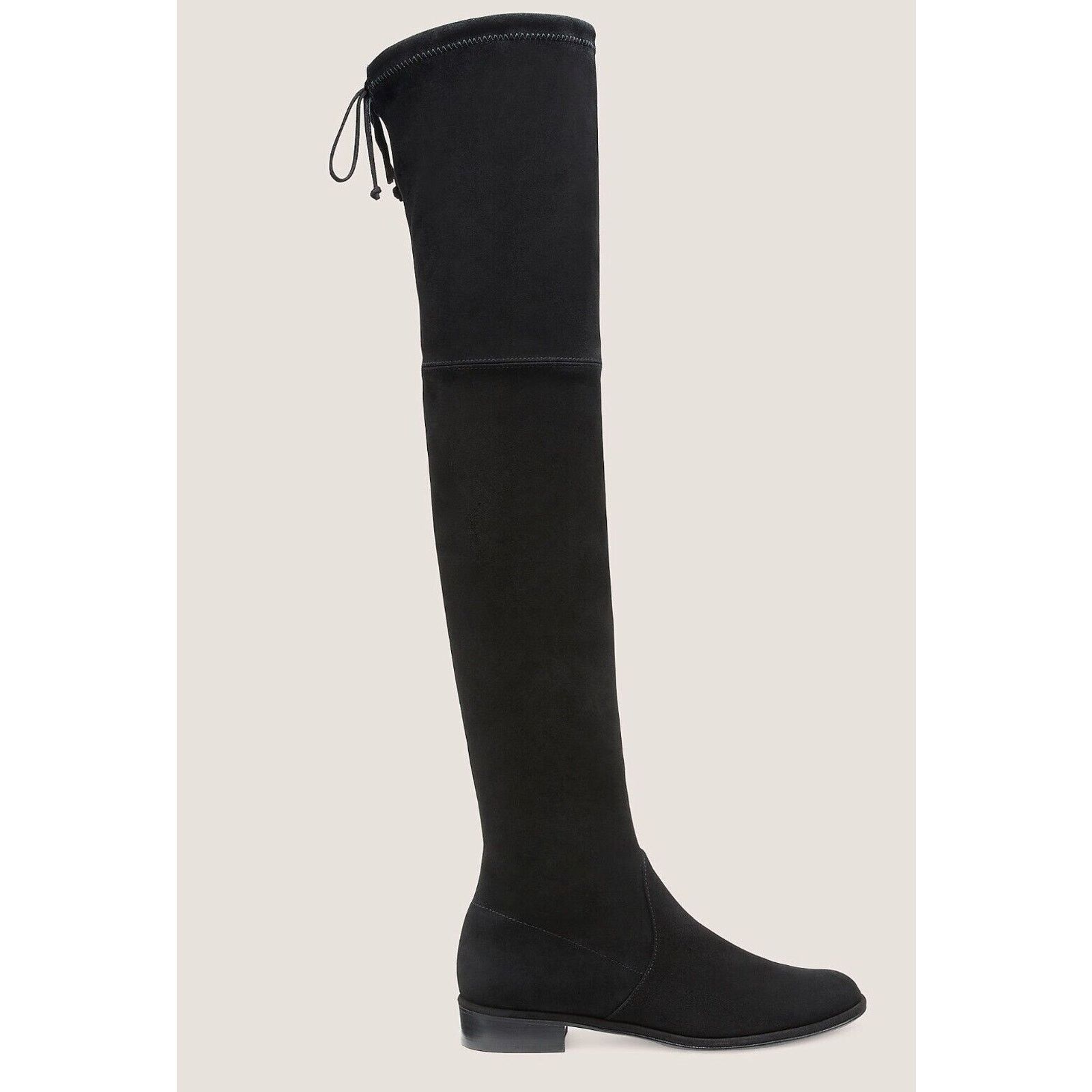Stuart Weitzman Stuart Weitzman Black Suede Lowland Flat Heel Laceup Boots 7 Size US 7 / IT 37 - 17 Thumbnail