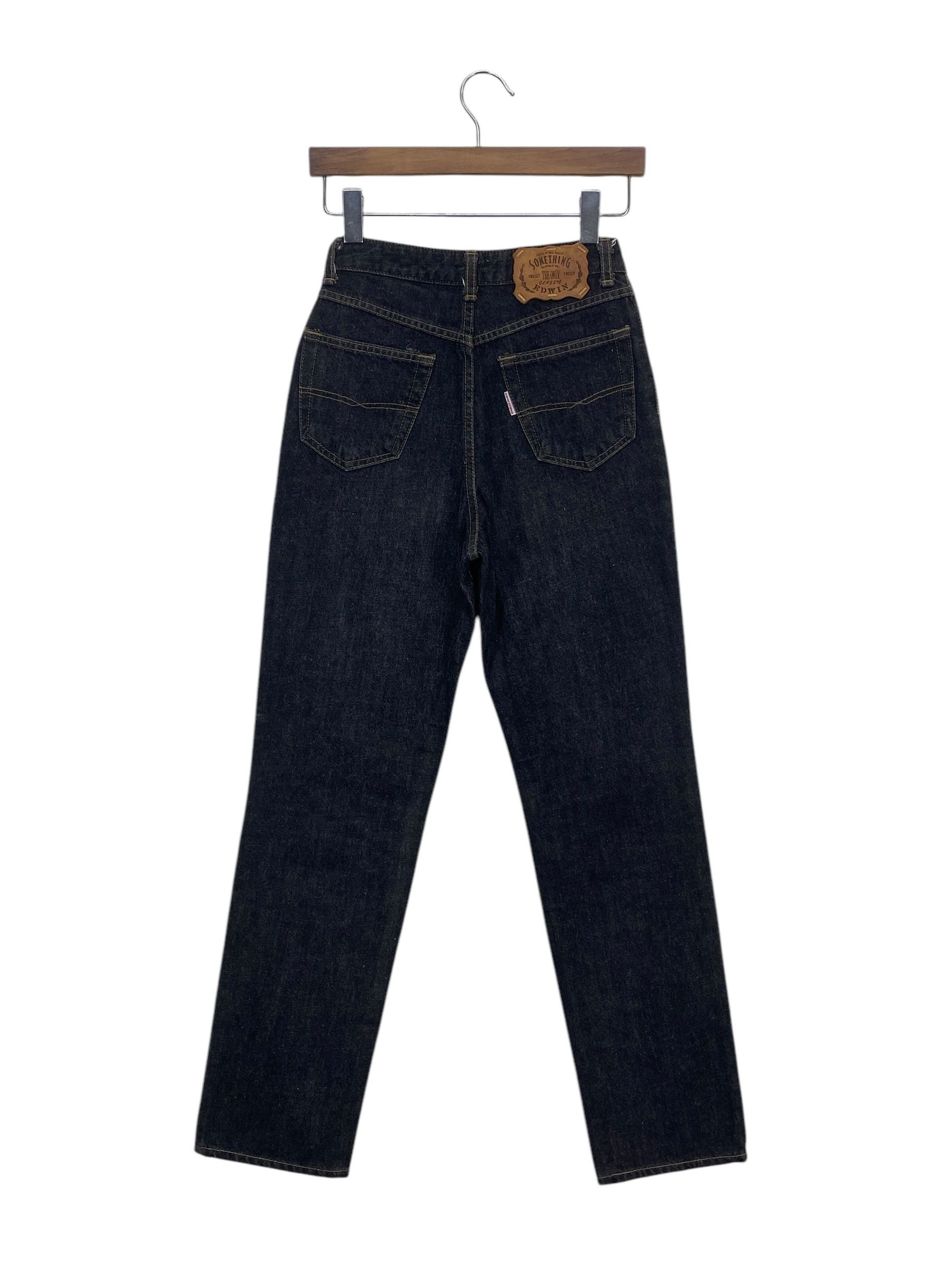 Edwin Something by Edwin Jeans High Waisted Pants New Age Cowboys Size 24" / US 00 / IT 34 - 1 Thumbnail