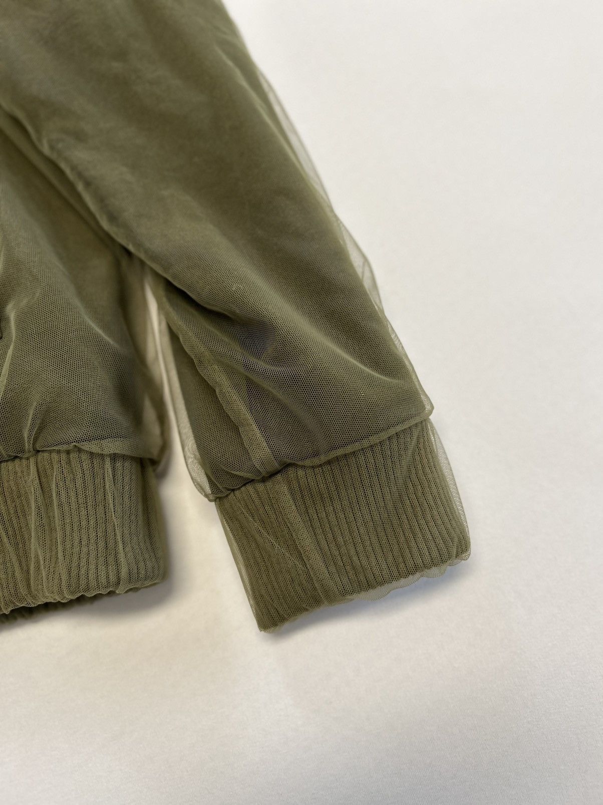 Maison Margiela FW2014 Tull Military Bomber Khaki Size US M / EU 48-50 / 2 - 6 Thumbnail