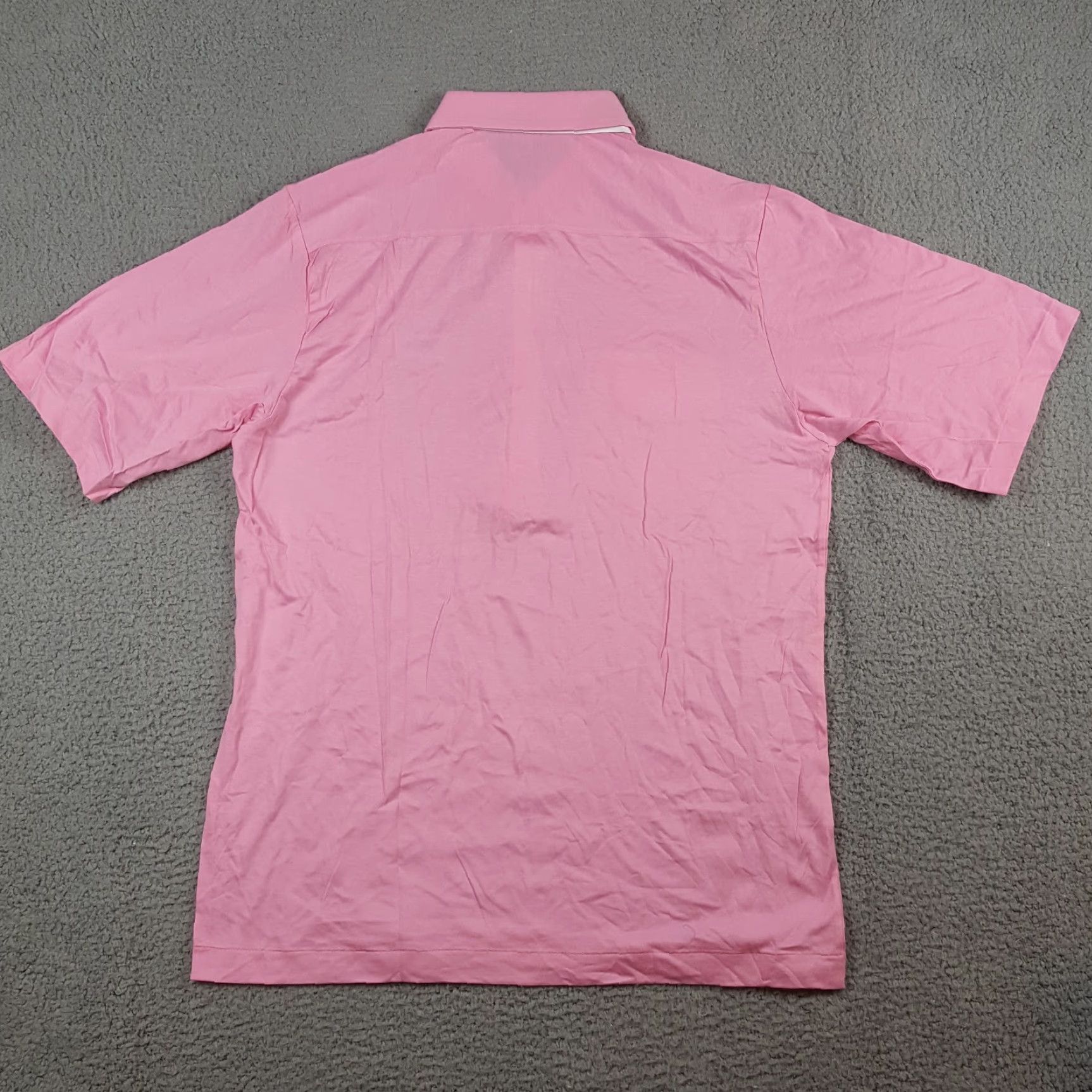 Titleist VINTAGE Titleist Golf Polo Mens L Pink Collared Button Pocket 90s Logo Shirt Size US L / EU 52-54 / 3 - 5 Thumbnail