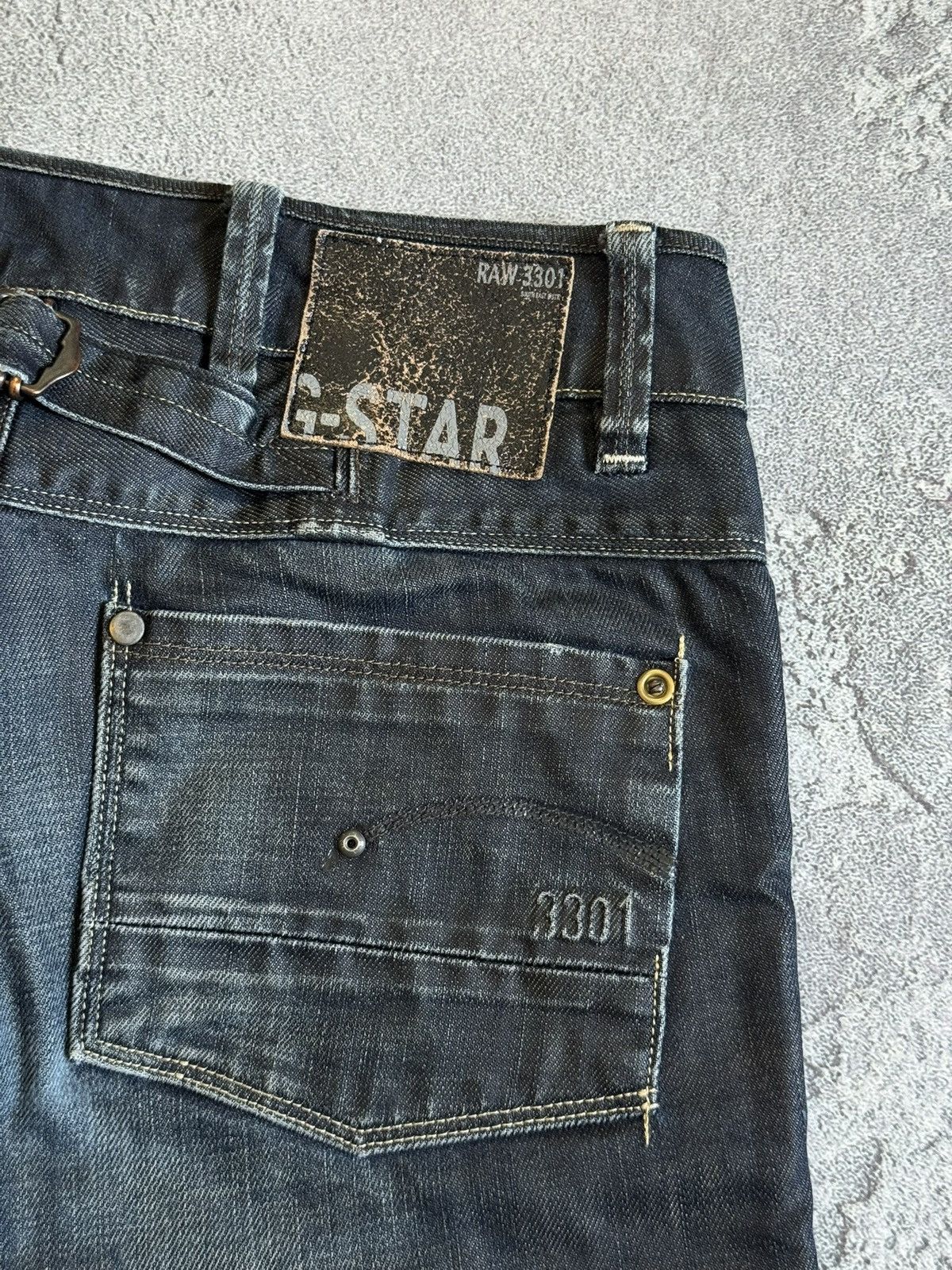 G-Star G star raw 26/32 Kane loose flare denim pants jeans trousers Size 26" / US 2 / IT 38 - 4 Thumbnail