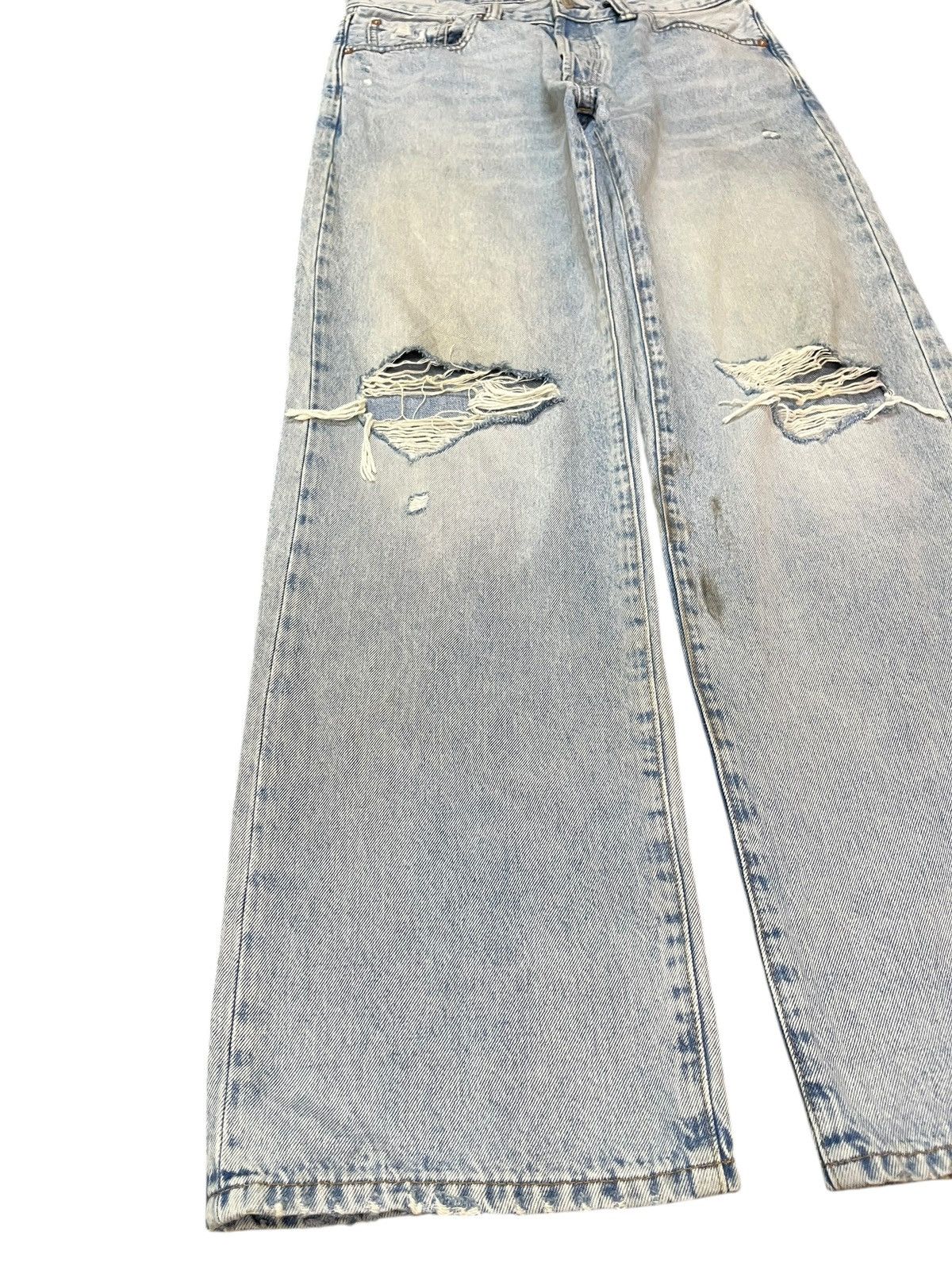 Gap × Vintage Vintage Gap Baggy Loose Faded Distressed Denim Size US 32 / EU 48 - 3 Thumbnail