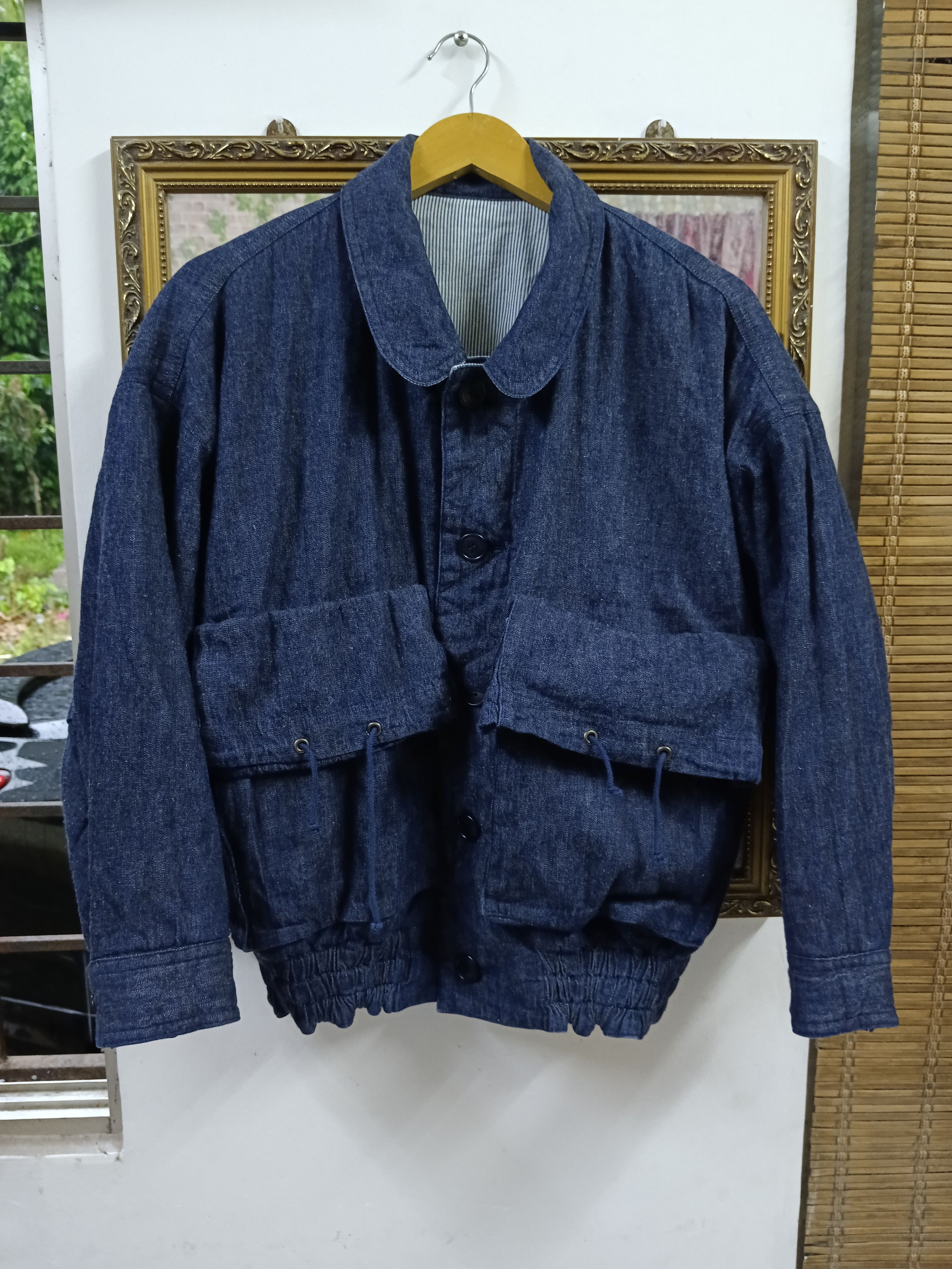 Issey Miyake OG🔥GRAILS I.S TSUMORI CHISATO REVERSIBLE BOMBER JACKET Size US M / EU 48-50 / 2 - 8 Thumbnail