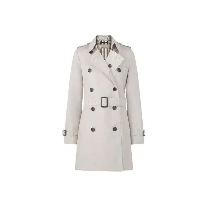 Burberry Burberry Double-Breasted Trench Coat for Women 0079 Size M / US 6-8 / IT 42-44 - 1 Thumbnail