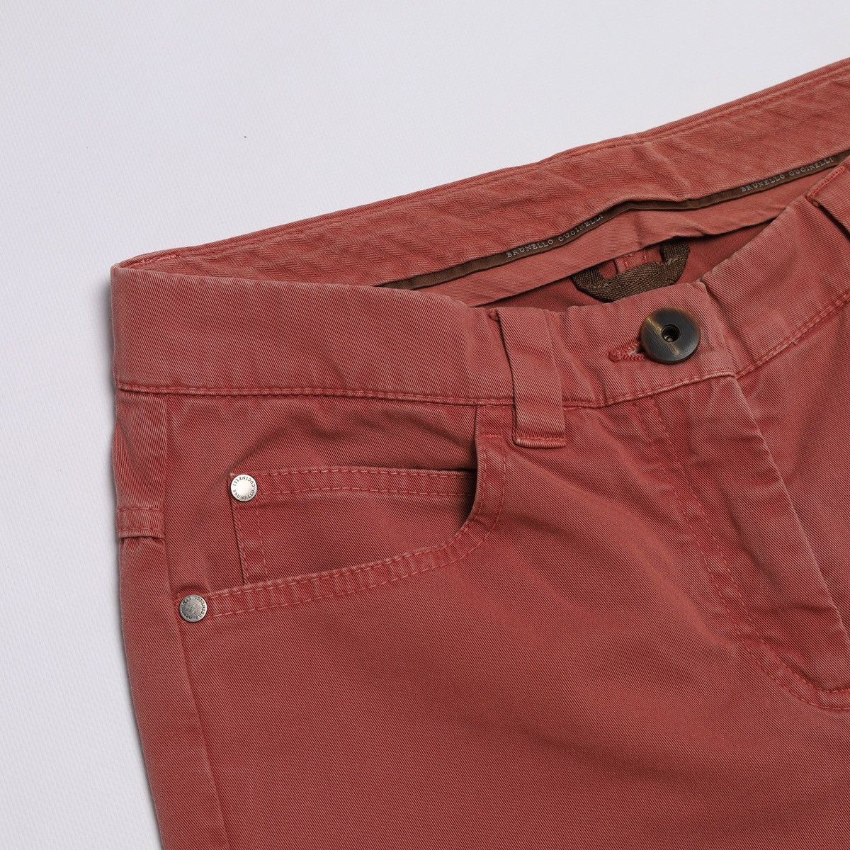 Brunello Cucinelli Brunello Cucinelli Washed Denim Pants Trousers Size 27" / US 4 / IT 40 - 6 Thumbnail