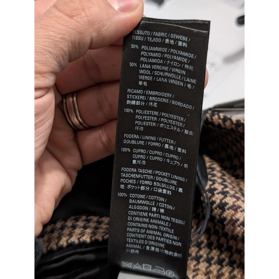 Balenciaga o1rshd1 Long Coat in Multicolor Size US S / EU 44-46 / 1 - 22 Thumbnail