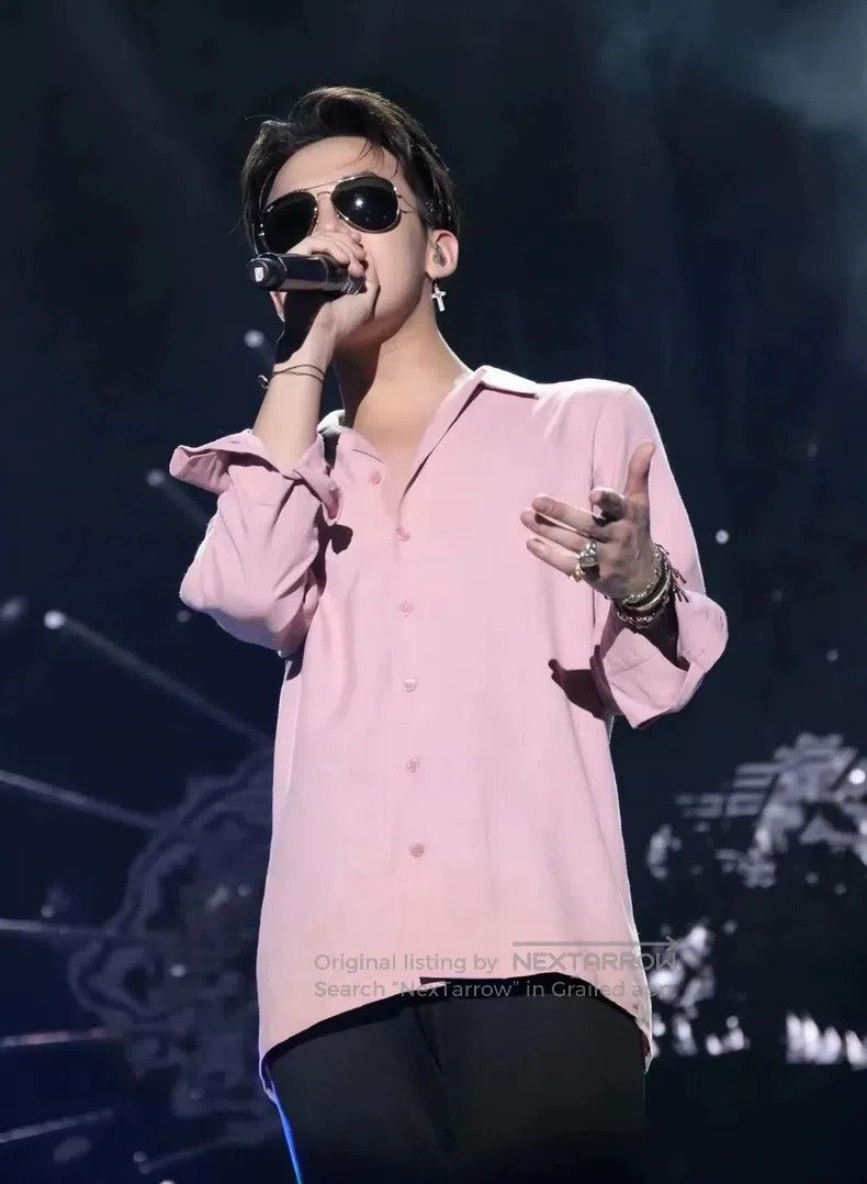 Saint Laurent Paris Saint Laurent Paris Pink Bamboo Pattern Shirt Size XS / US 0-2 / IT 36-38 - 7 Thumbnail