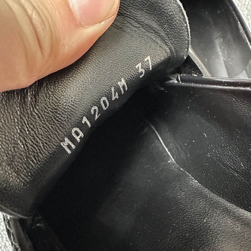 Louis Vuitton Louis Vuitton District Black Leather Loafers -2505 Size US 6 / IT 36 - 5 Thumbnail