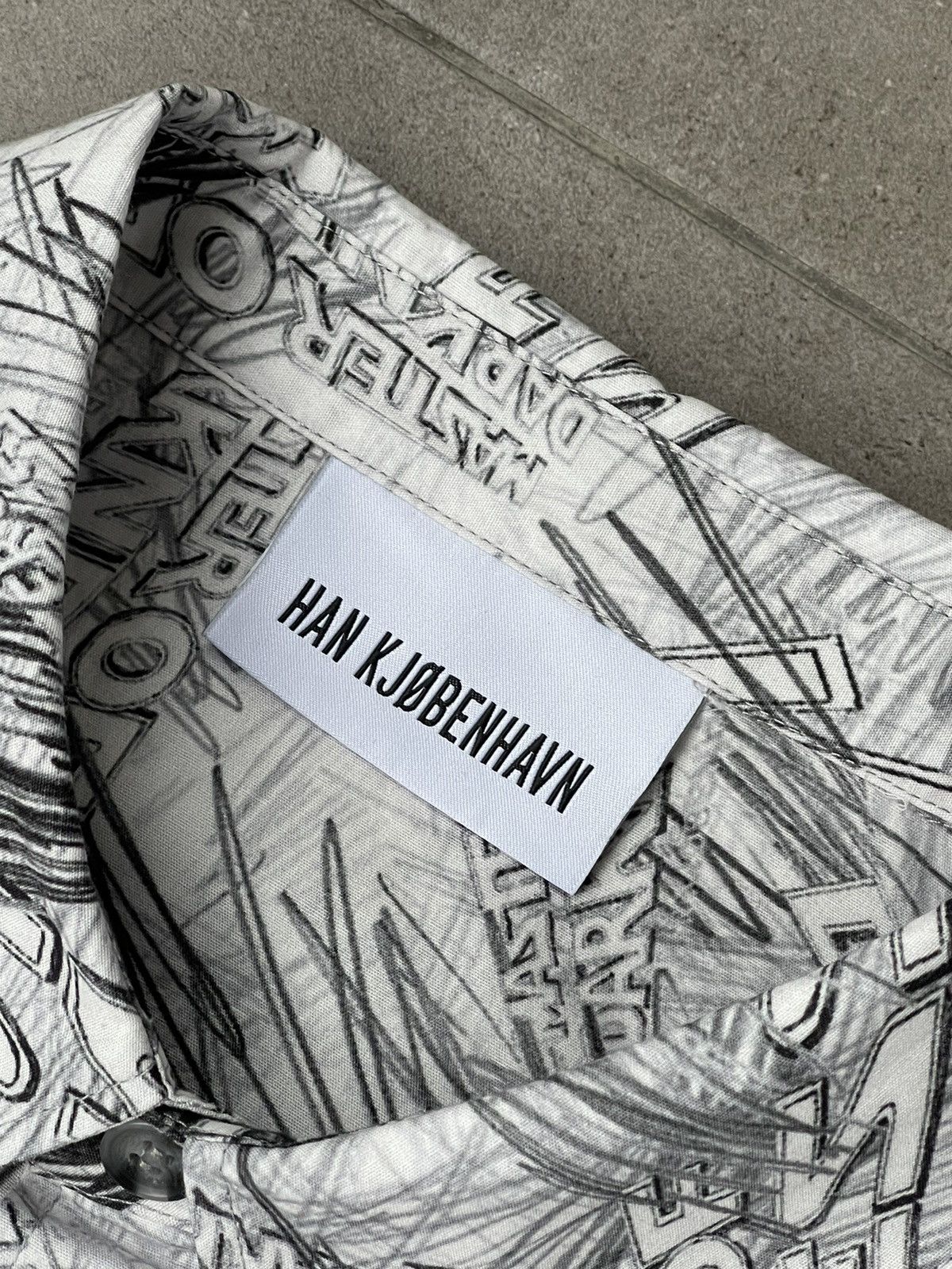 Han Kjobenhavn !DS! FW22 Han Kjobenhavn "Master Of Darkness" Shirt Size US M / EU 48-50 / 2 - 18 Thumbnail
