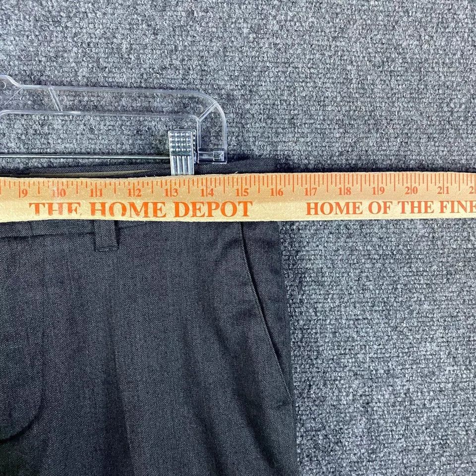H&M H&M Pants Men's 32R Gray Chino Polyester Blend Slash Pockets Size US 32 / EU 48 - 2 Thumbnail