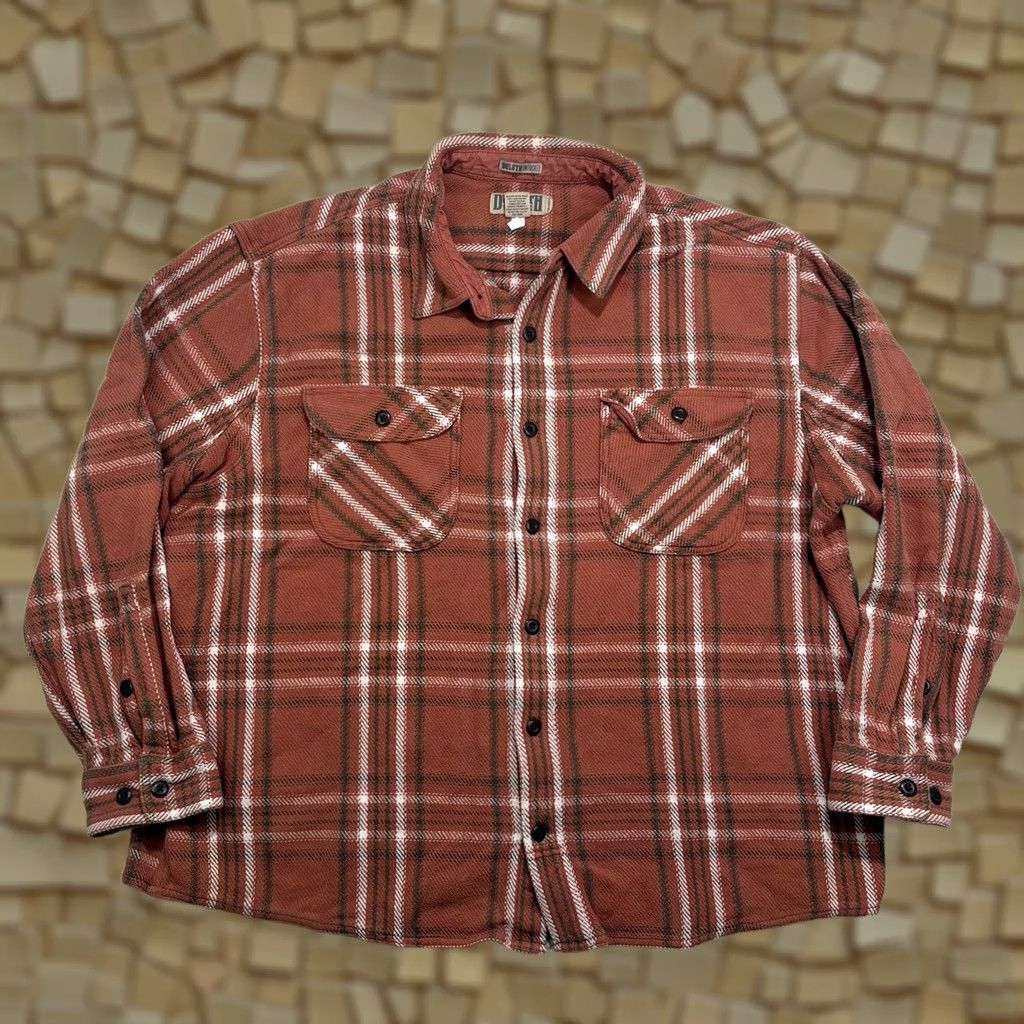 Duluth Trading Company Duluth Trading Co. Woodsy Flannel Button-Up Shirt Plaid Mens 2XL Heavyweight Cotton Multicolor Long Sleeve Size US XXL / EU 58 / 5 - 1 Thumbnail