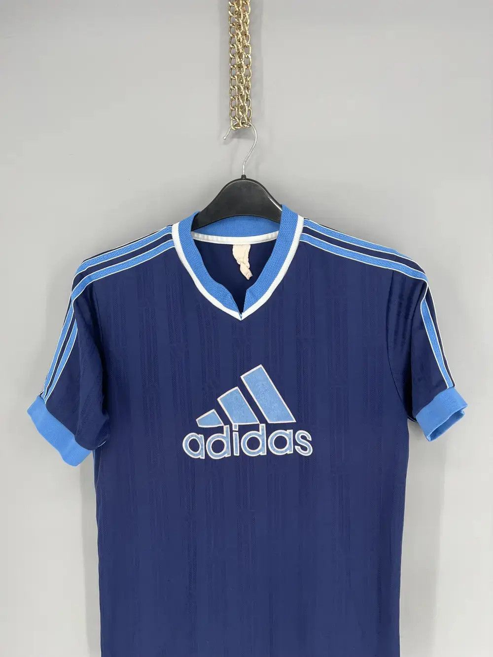Adidas Vintage y2k 90s Adidas Tennis Tee Stripes Streetwear Hype Size US XL / EU 56 / 4 - 6 Thumbnail