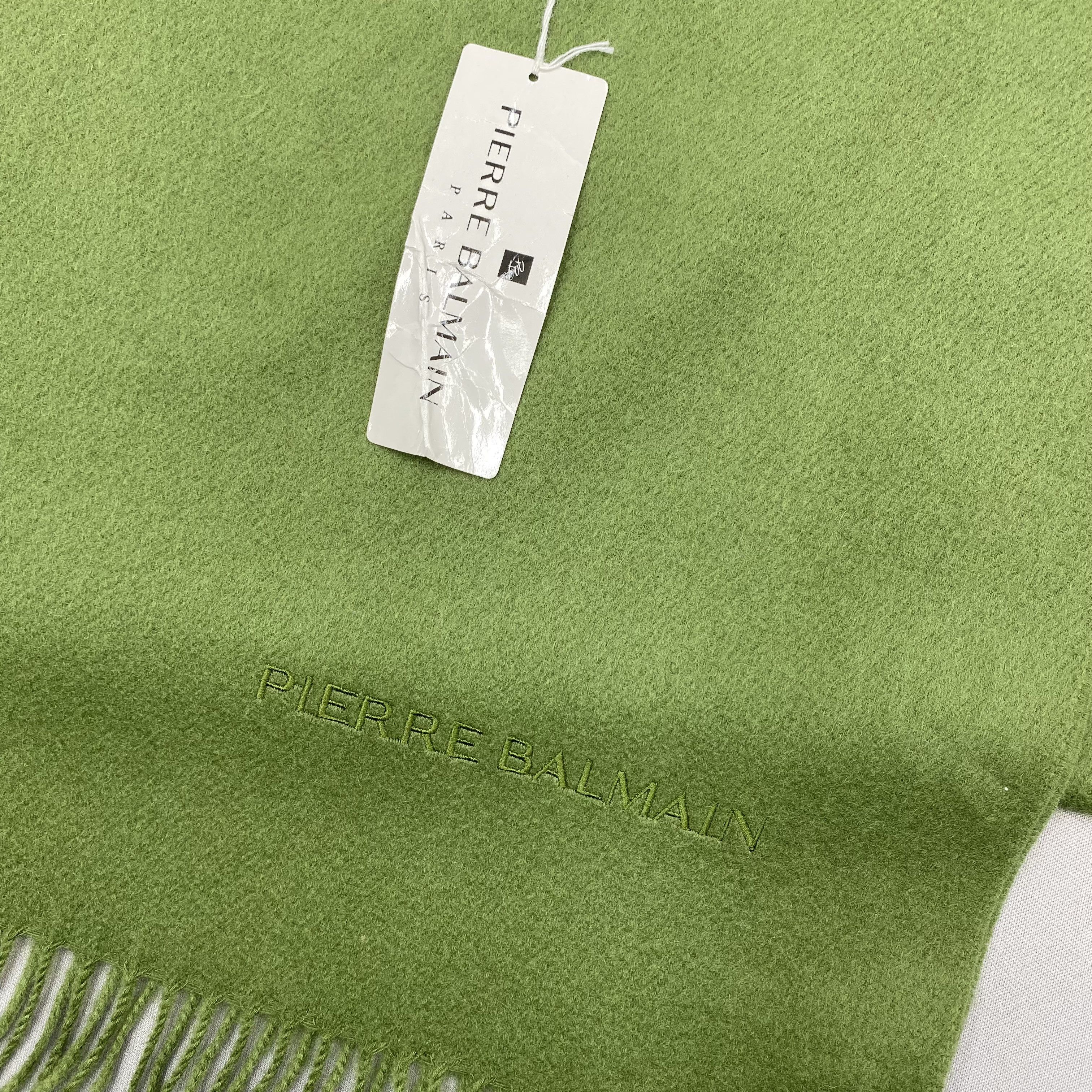 Pierre Balmain NWT Vintage Pierre Balmain Scarf Muffler Wool Scarves Size ONE SIZE - 5 Thumbnail