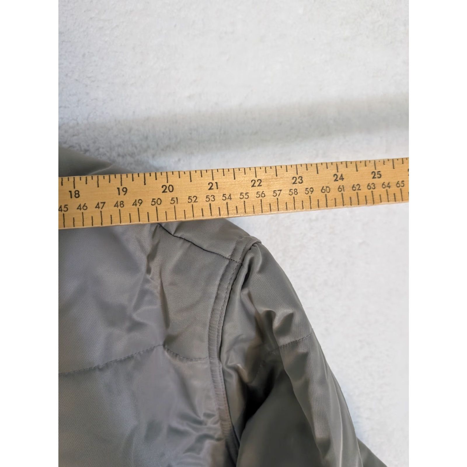 Vintage State Property Jacket Mens XL Gray Silver Full Snap Outdoor Coat Puffer Logo Nylon Softshell Long Outdoor Walking Skateboarding Mens XL Gray Size US XL / EU 56 / 4 - 3 Thumbnail