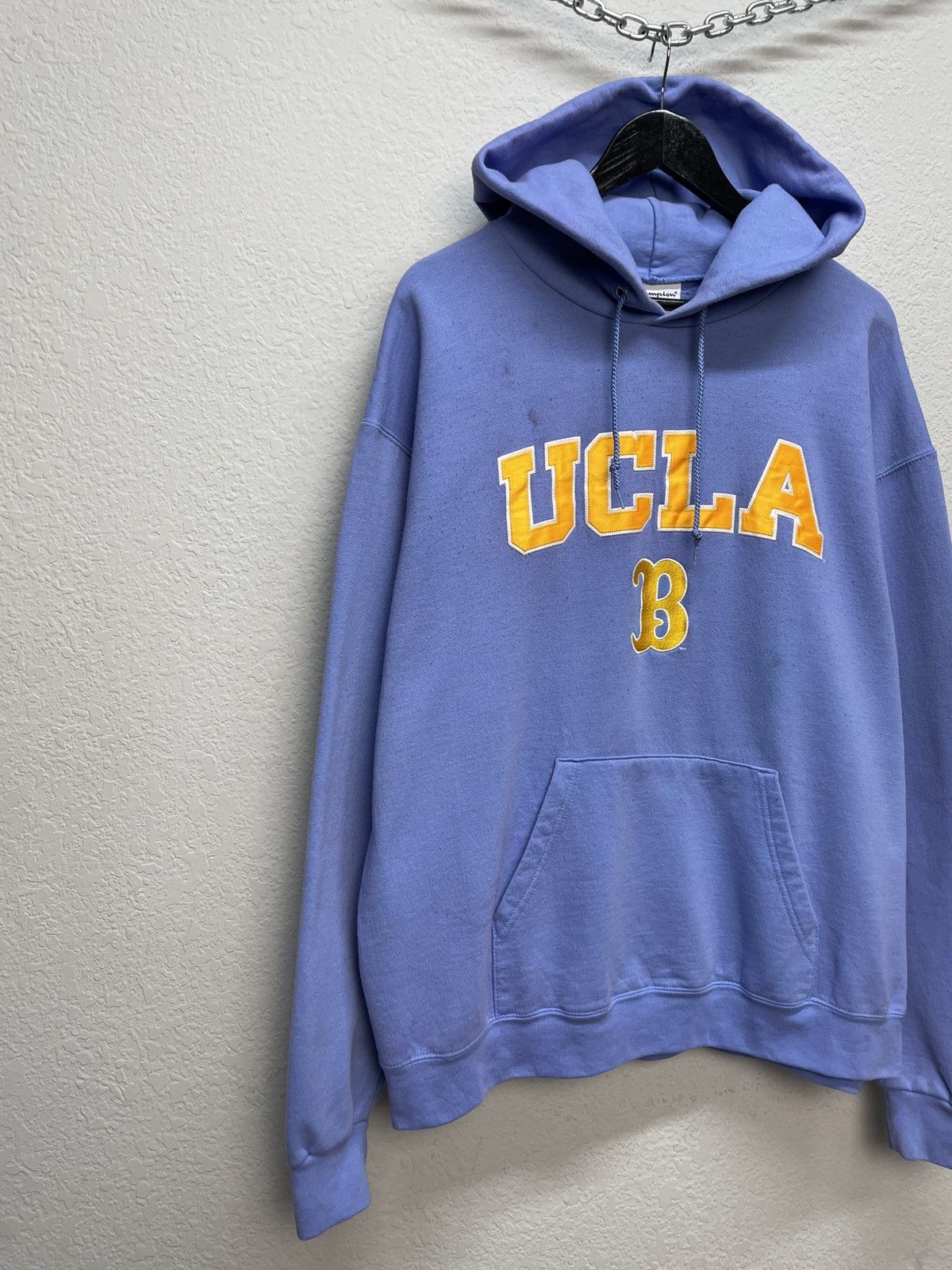 Russell Athletic Archive 90s Champion UCLA University Boxy Fit Hoodie Size US XL / EU 56 / 4 - 2 Thumbnail