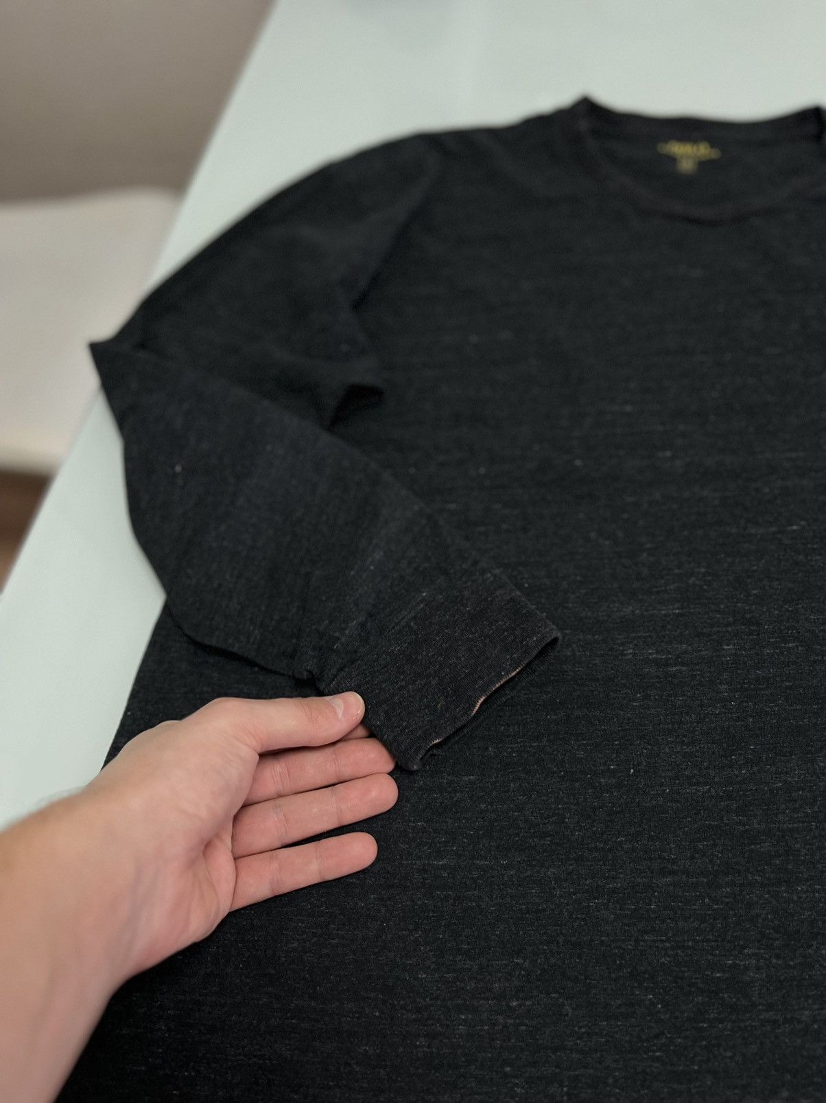 Polo Ralph Lauren Vintage Polo Ralph Lauren Long Sleeve Dark Grey Size US S / EU 44-46 / 1 - 8 Thumbnail