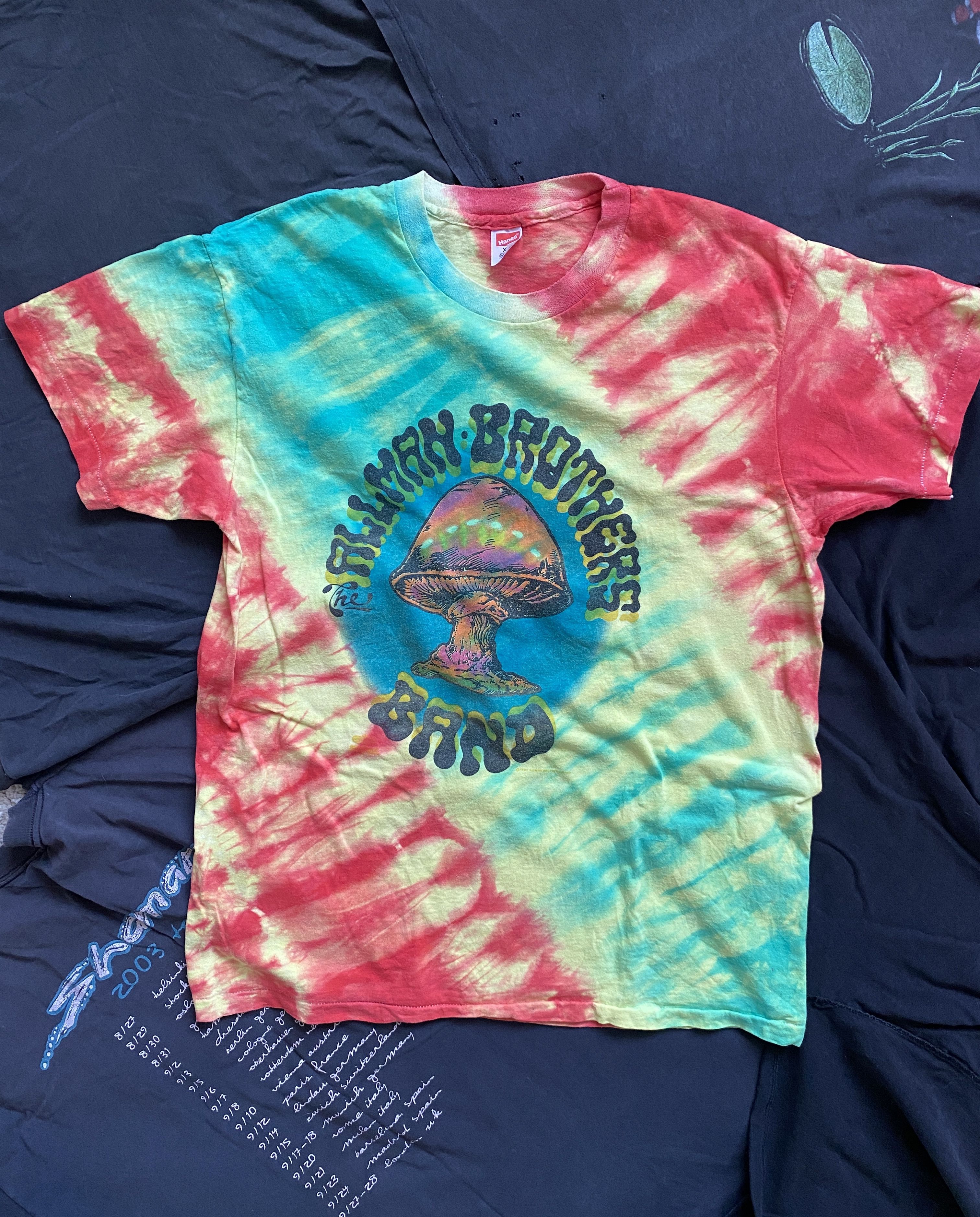Band Tees × Vintage Vintage 1991 Allman Brothers Band / SIZE L Size US L / EU 52-54 / 3 - 3 Thumbnail