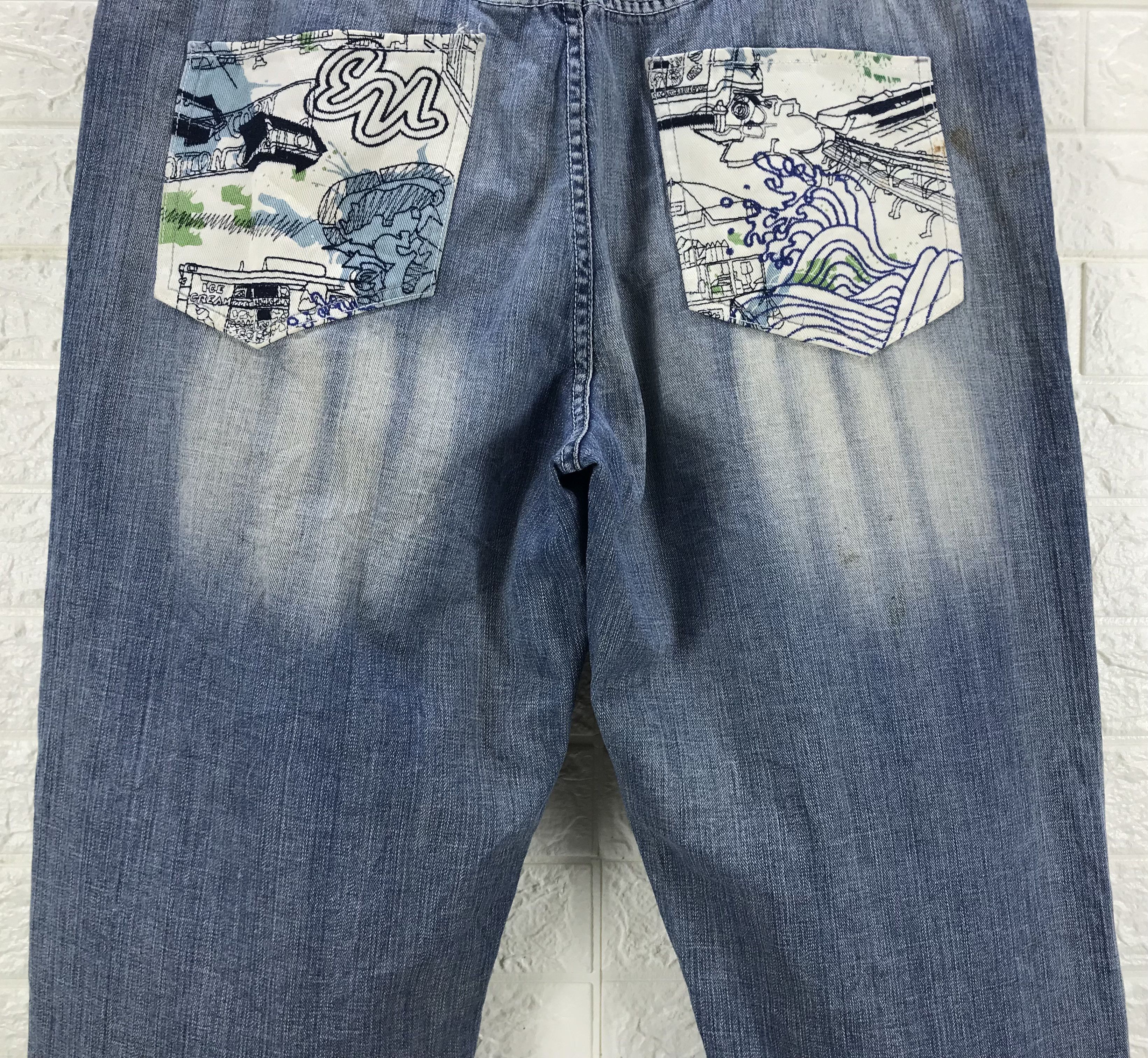 Ecko Unltd. Vintage Y2K Ecko UNLTD Baggy Jeans Size US 38 / EU 54 - 3 Thumbnail