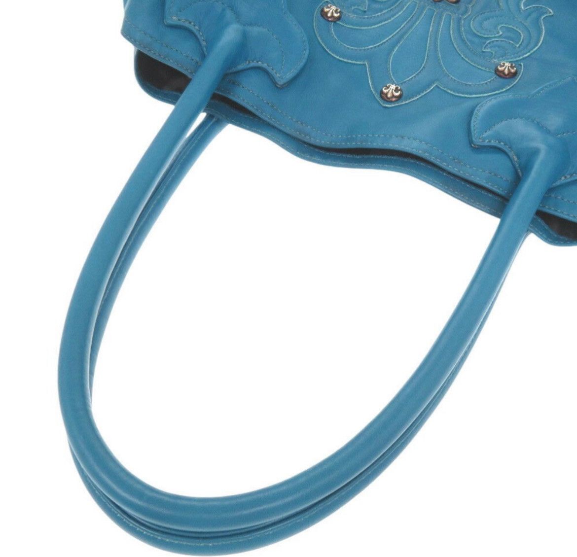 Chrome Hearts Chrome Hearts BS fleur tote bag blue Size ONE SIZE - 6 Thumbnail