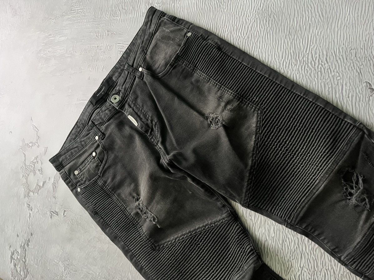 Represent Clo. Y2K Represent Avant Garde Jeans Streetwear Black Size US 34 / EU 50 - 3 Thumbnail