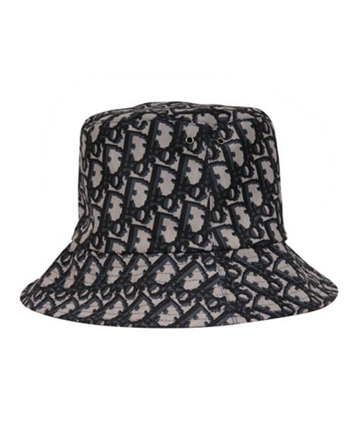 Dior Oblique Logo Reversible Teddy D Brim Bucket Hat Size ONE SIZE - 1 Thumbnail