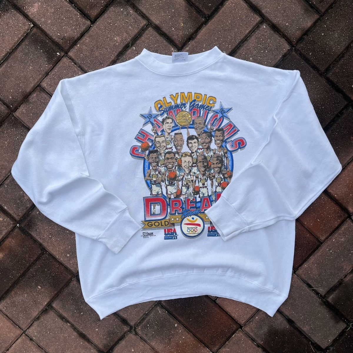 Tultex × Vintage VINTAGE 90s TULTEX BASKETBALL DREAM TEAM OLYMPIC Size US L / EU 52-54 / 3 - 1 Thumbnail