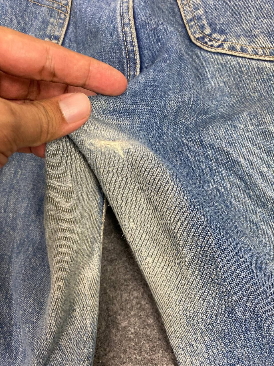 Lee vintage lee rider lightwash denim Size US 33 - 6 Thumbnail