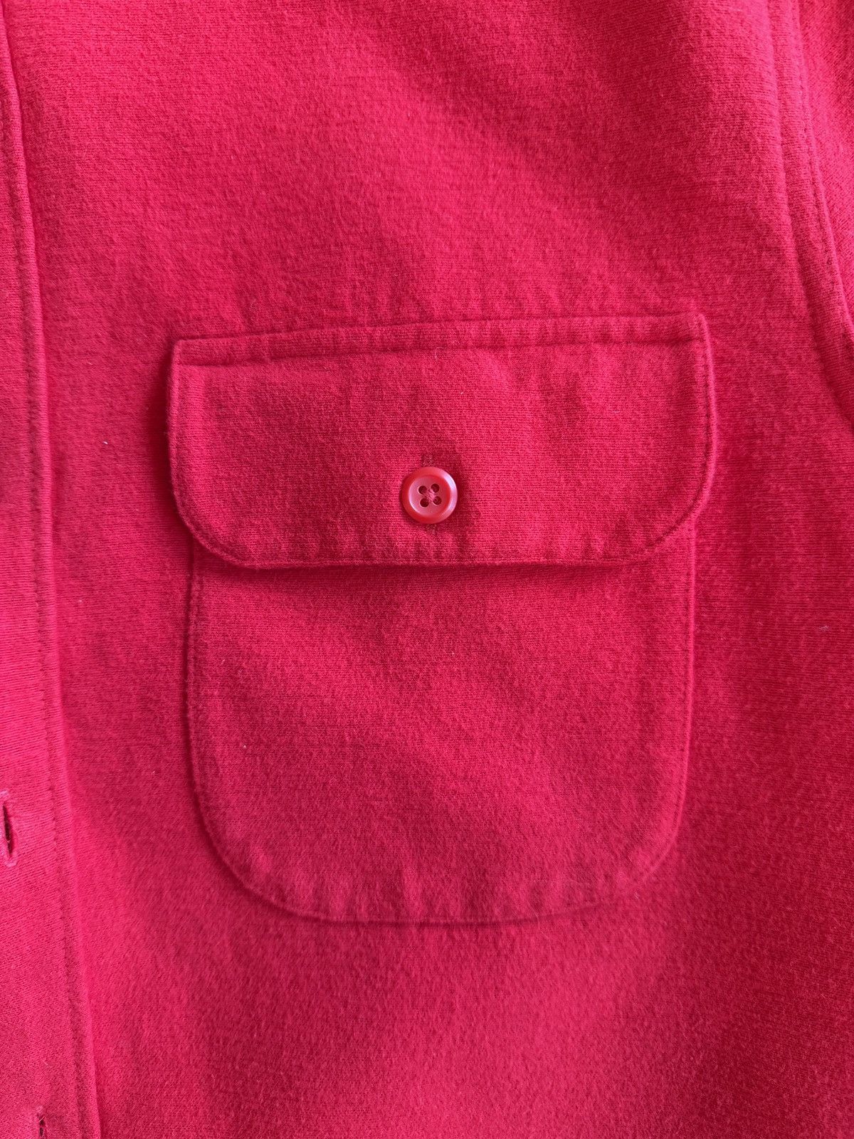 J.Crew J Crew Chamois Shirt Red Size US M / EU 48-50 / 2 - 4 Thumbnail