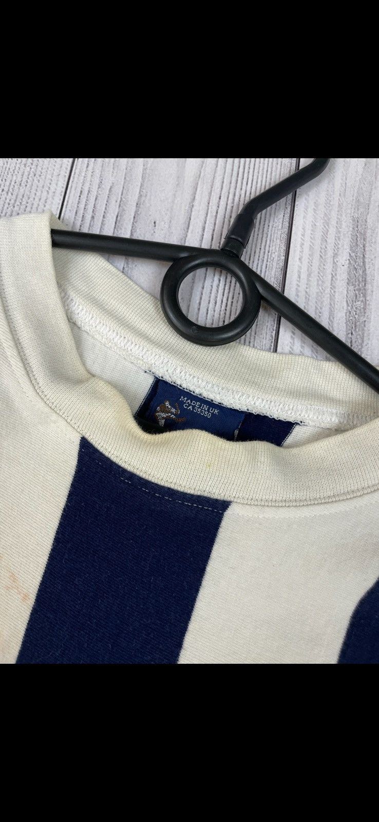 Vintage Vintage West Bromwich Albion striped soccer jersey L Toffs Size US L / EU 52-54 / 3 - 5 Thumbnail