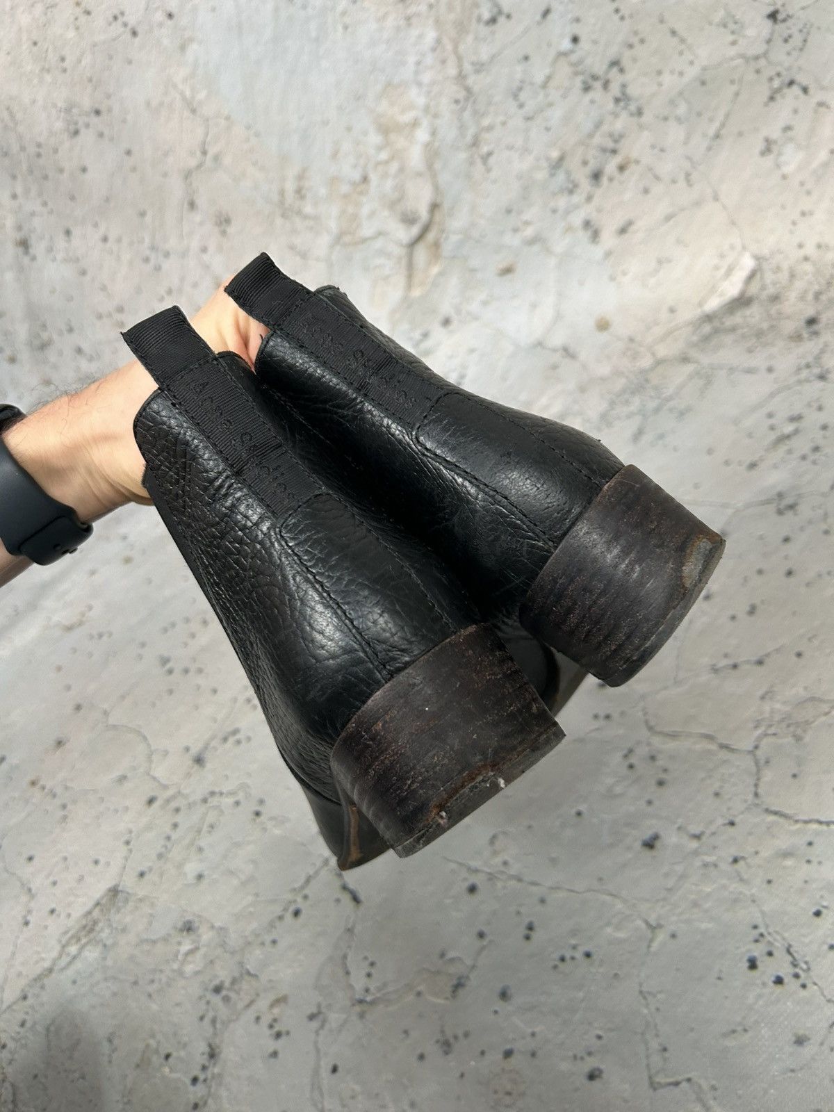 Acne Studios Acne Studios Vero Cuoio Leather Shoes Heels Avant Garde Size US 6 / IT 36 - 7 Thumbnail