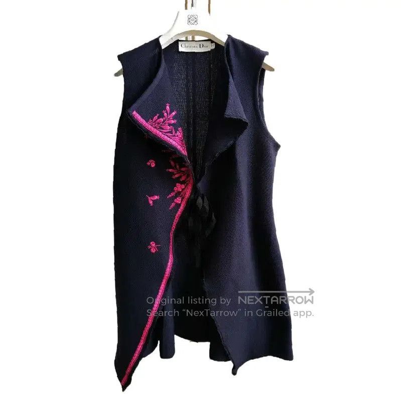 Dior Dior Embroidered Cotton Short Sleeve Pullover . Size L / US 10 / IT 46 - 1 Thumbnail