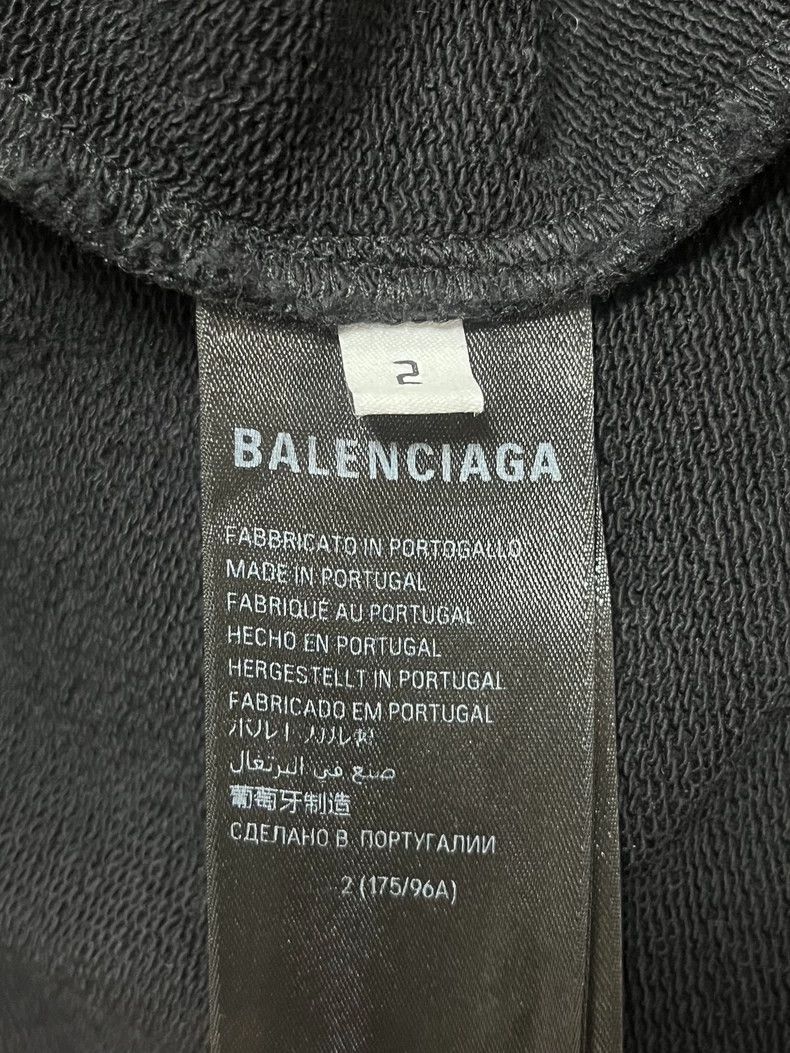 Balenciaga Balenciaga Black Phantom Pullover Long Sleeve Sweater Size US M / EU 48-50 / 2 - 7 Thumbnail