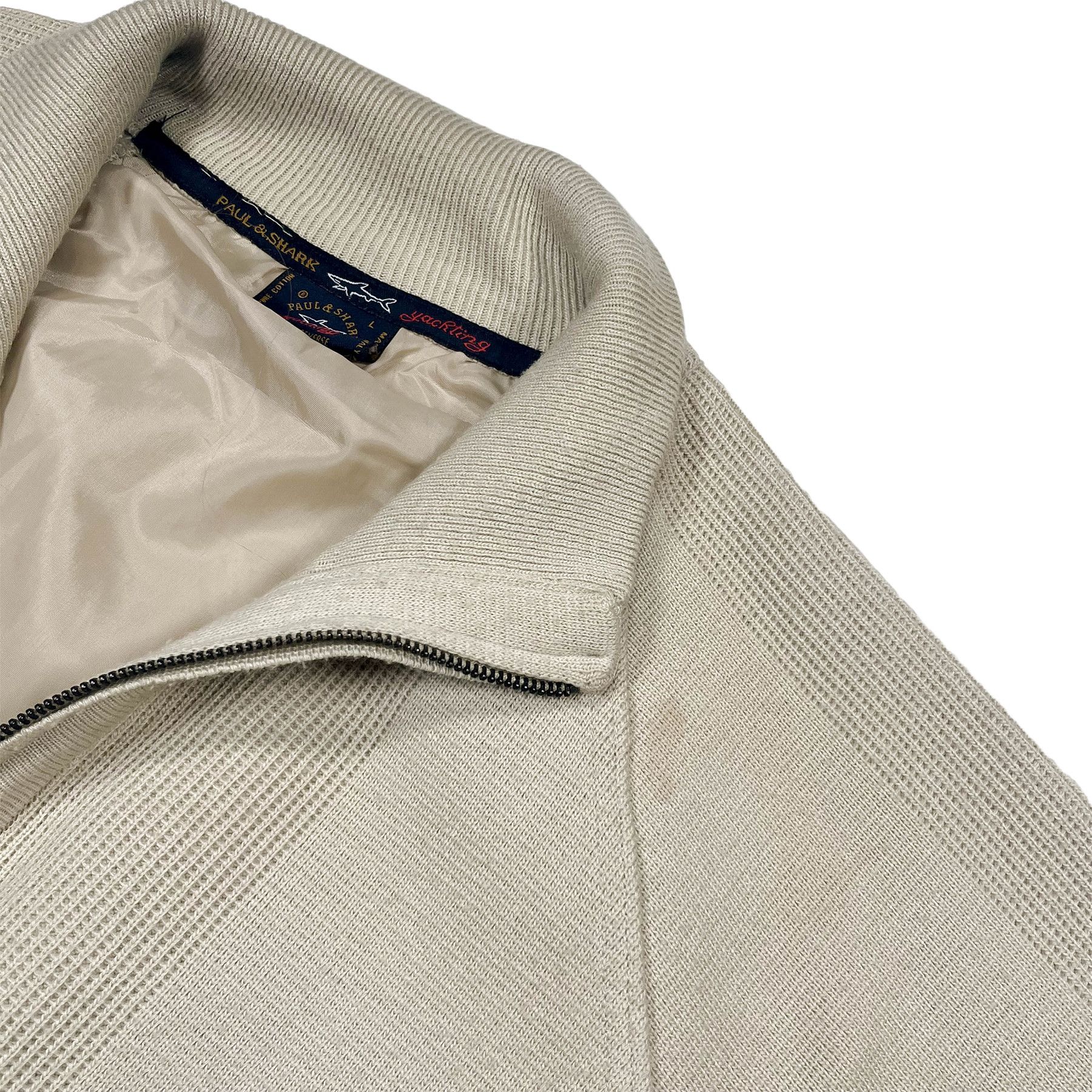 Paul & Shark Woolen vintage zip sweater Paul and Shark • L/XL size Size US L / EU 52-54 / 3 - 6 Thumbnail