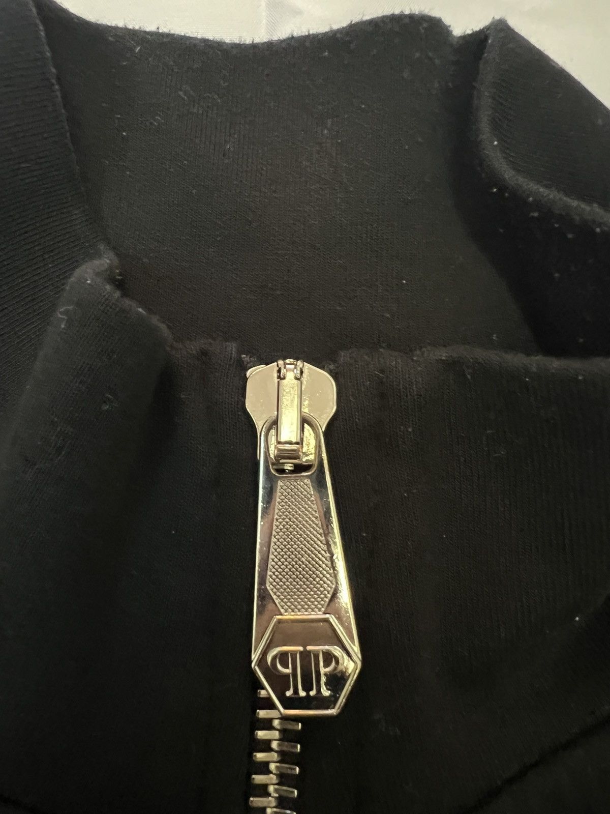 Philipp Plein Philip Plein Logo Zip Up Cardigan Sweatshirt Size US L / EU 52-54 / 3 - 5 Thumbnail