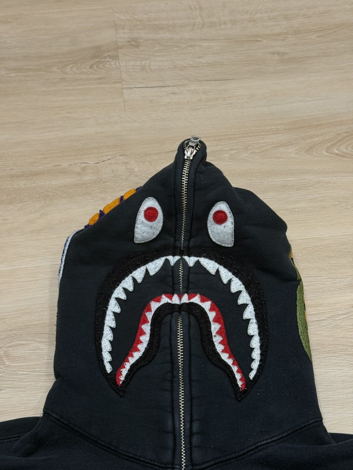 Bape Bape Shark Full Zip Hoodie Size US S / EU 44-46 / 1 - 12 Thumbnail