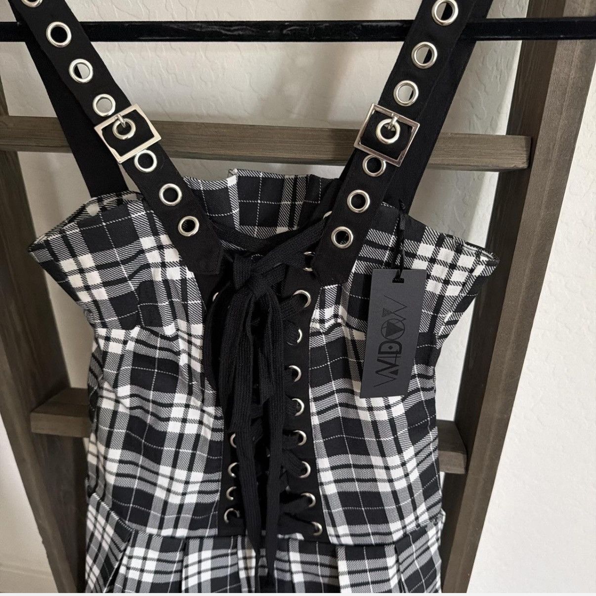 Dolls Kill Dolls Kill plaid corset dress NWT Size S / US 4 / IT 40 - 1 Thumbnail