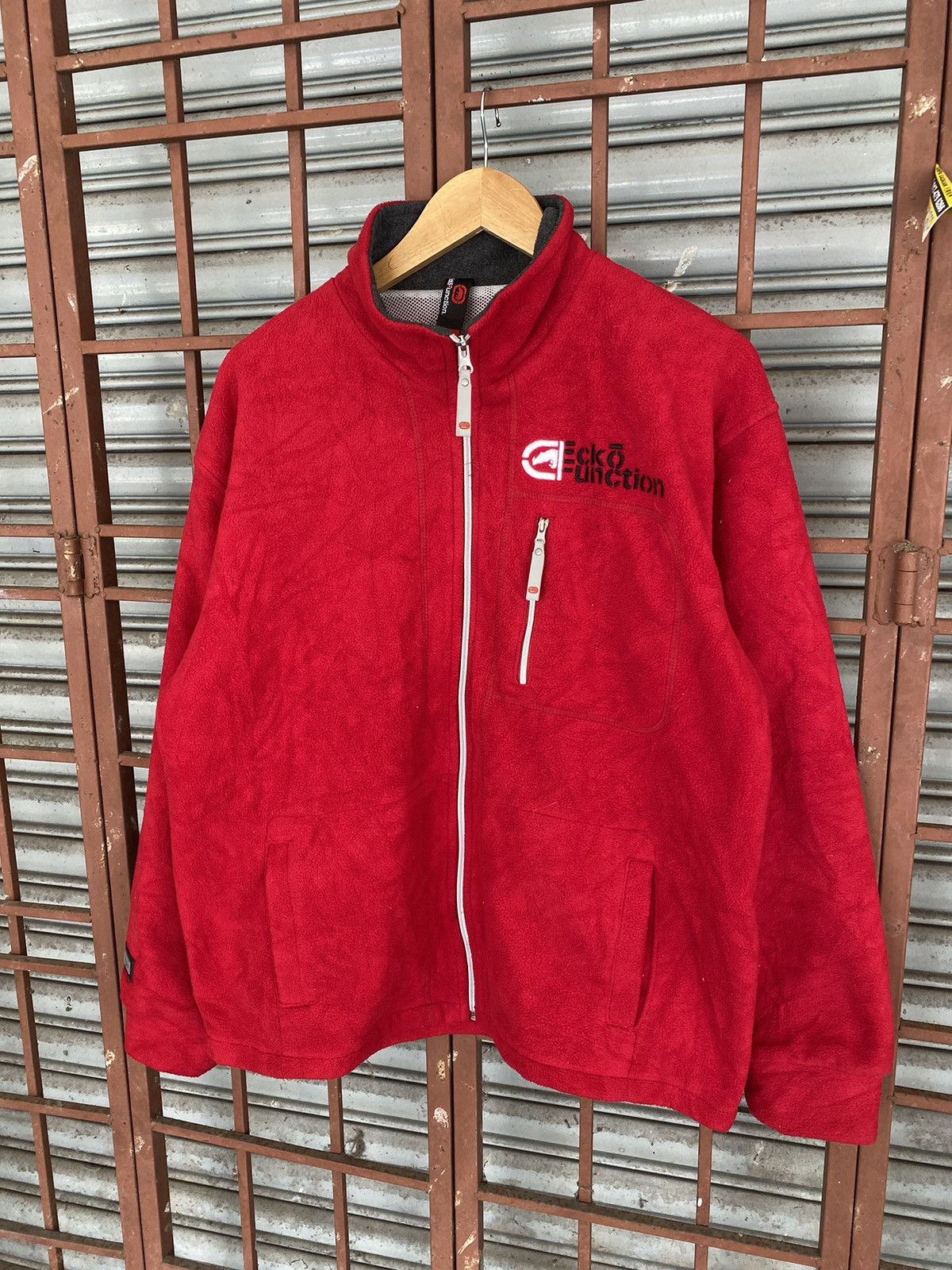 Ecko Unltd. Vintage Y2K Ecko Unltd Funtion Fleece Jacket Size US L / EU 52-54 / 3 - 1 Thumbnail