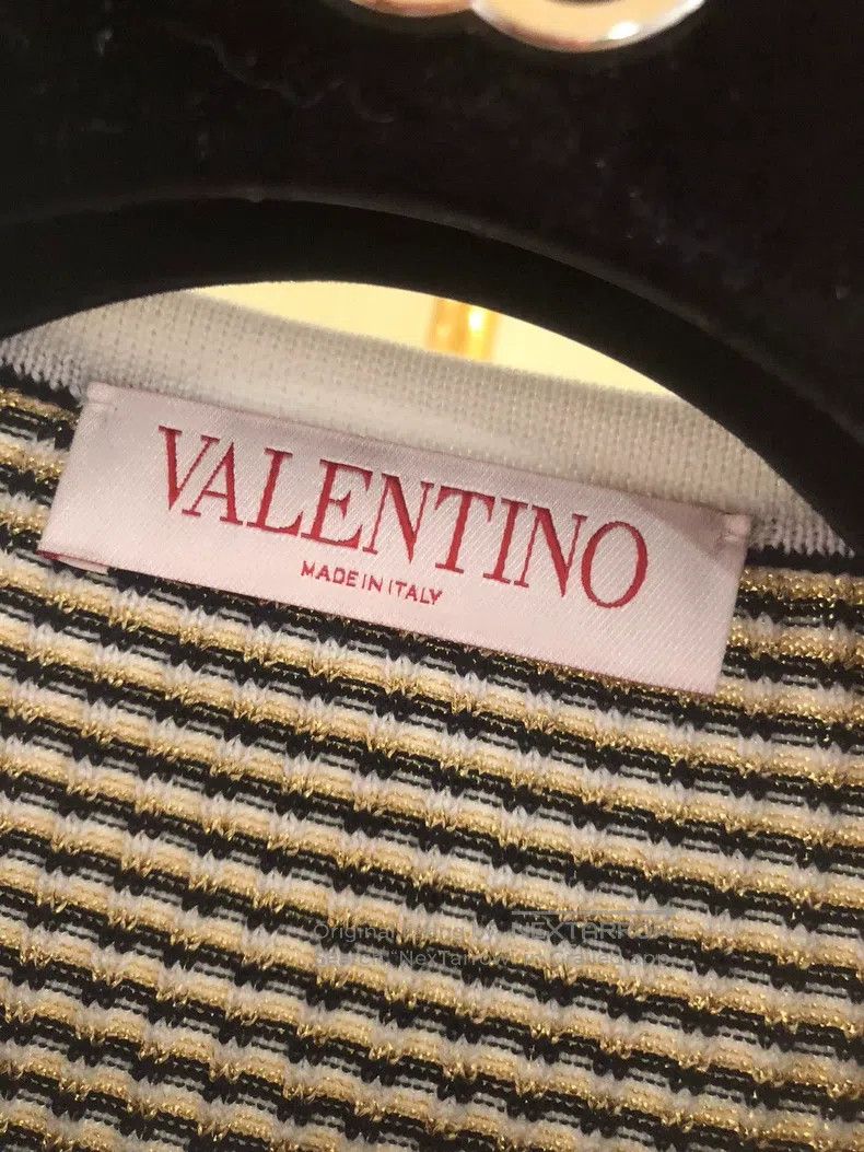 Valentino Valentino Striped knit short sleeves Size M / US 6-8 / IT 42-44 - 3 Thumbnail
